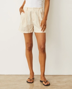 Mini Corduroy Pleated Shorts Quick Drying