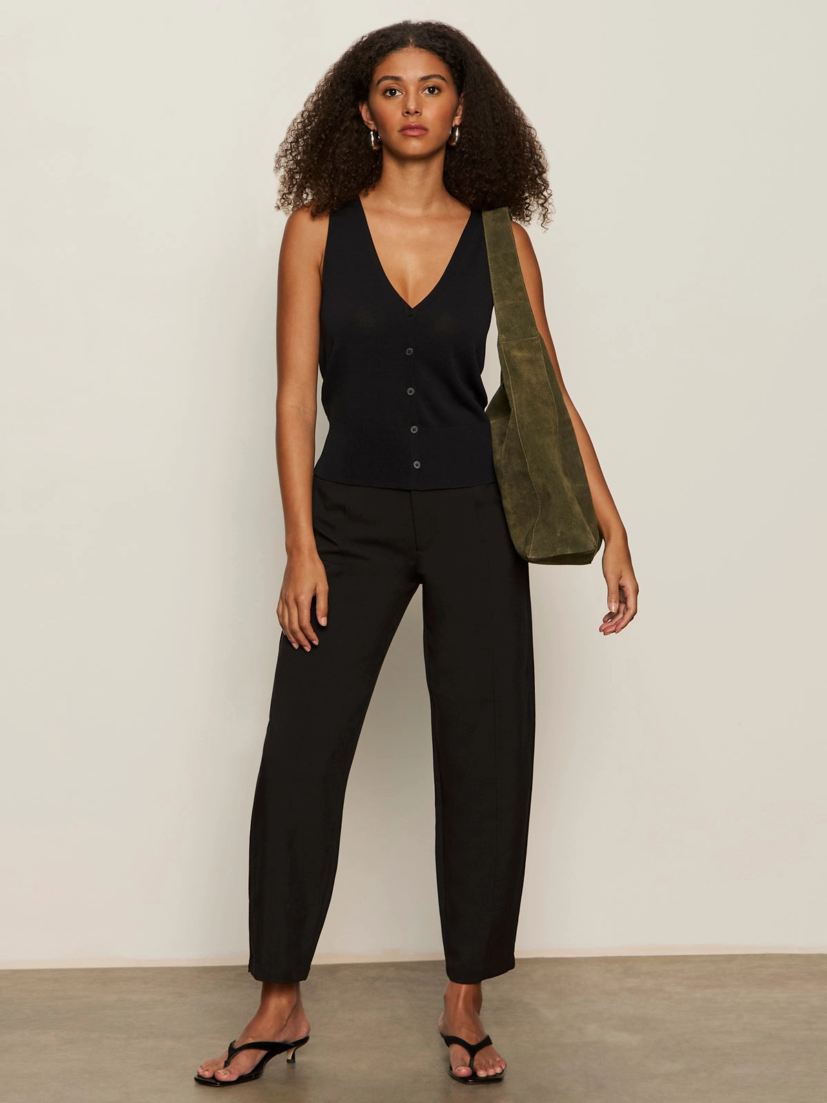 Functional Design Polished Barrel Pant Black