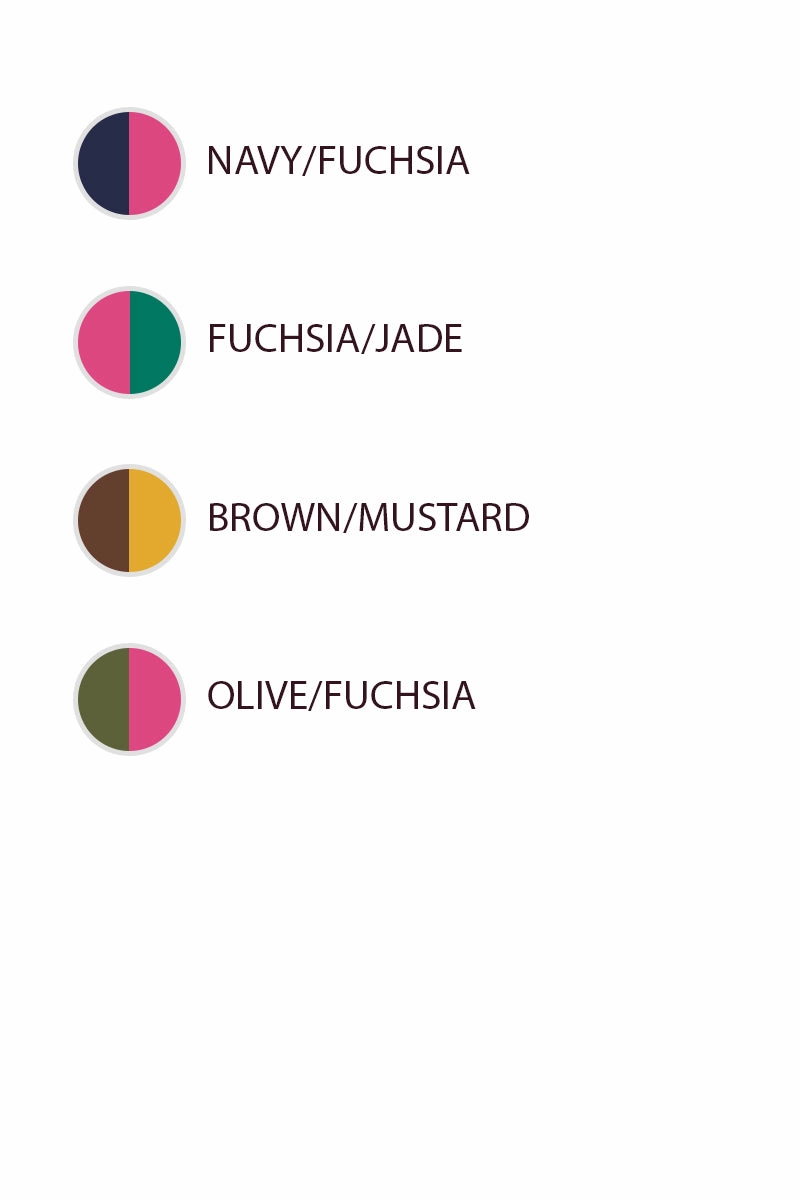 Functional Pockets Style IT4248-01 | STRIPE KNIT WITH CONTRAST BANDED SIDE BUTTON TOP