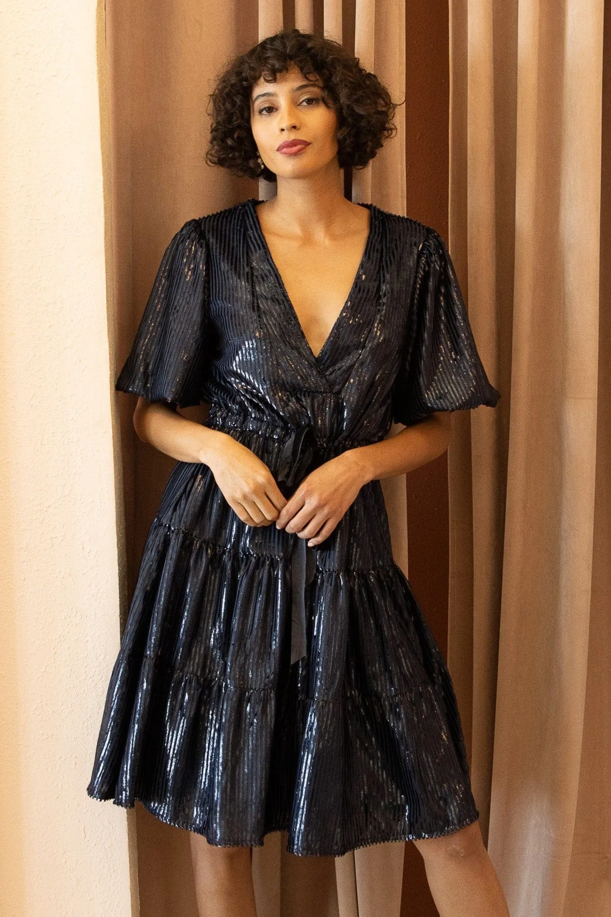 Casual yet chic piece Easy Wear Gala Dress - Navy