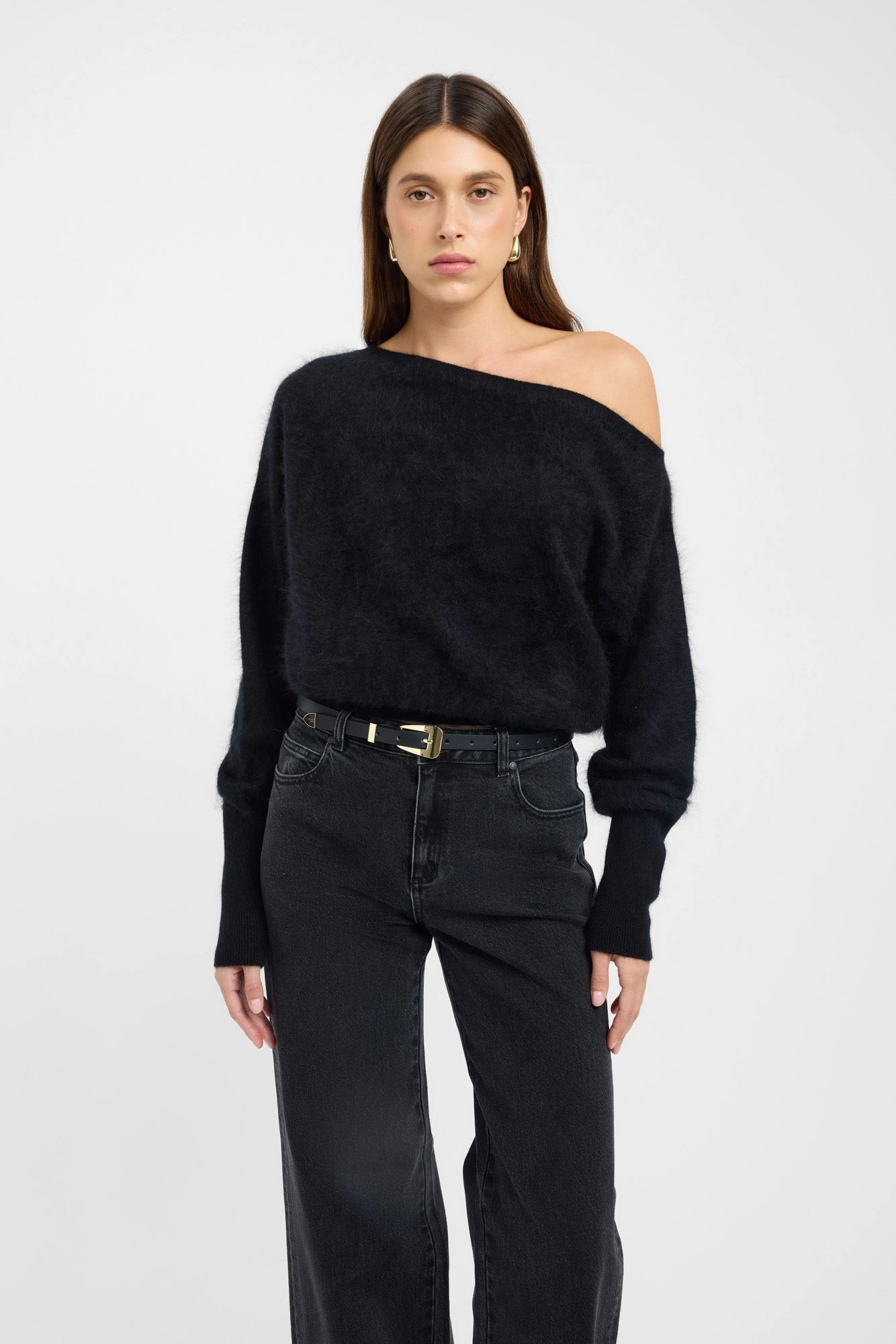 Geneva One Shoulder Jumper Chic Draping