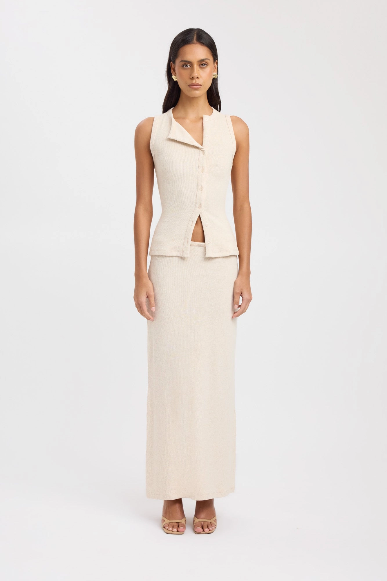 Gentle Texture Carter Maxi Skirt