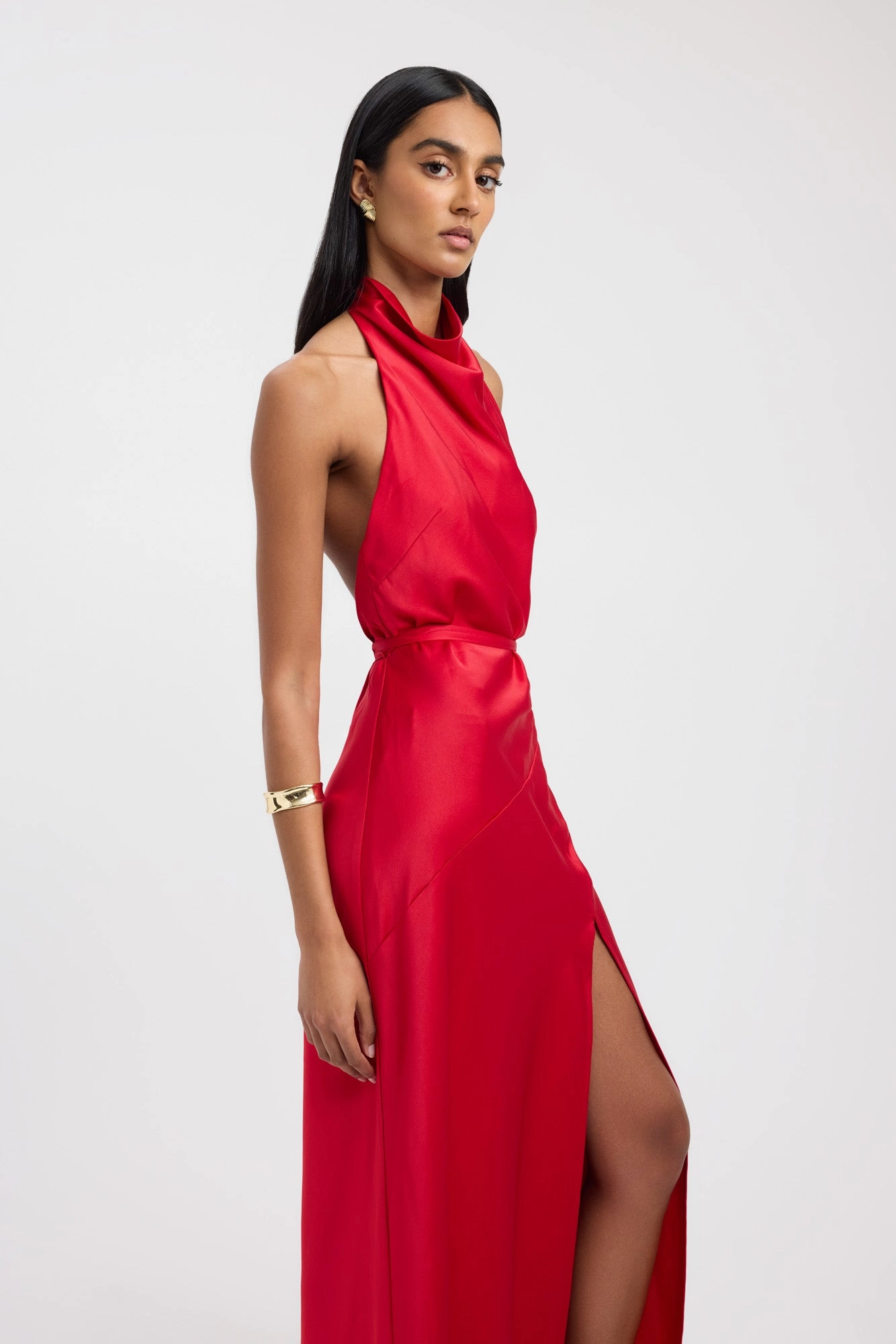 Glamorous look Palermo Halter Maxi Dress