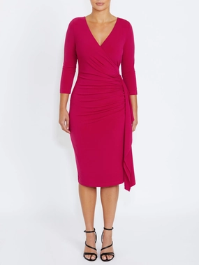 Amber Sangria Jersey Dress Feel Good