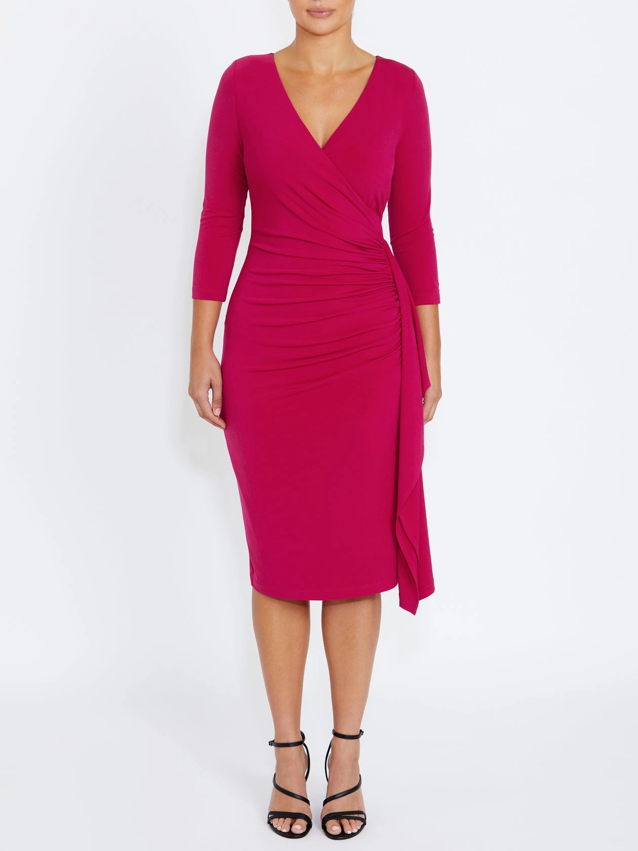 Amber Sangria Jersey Dress Feel Good