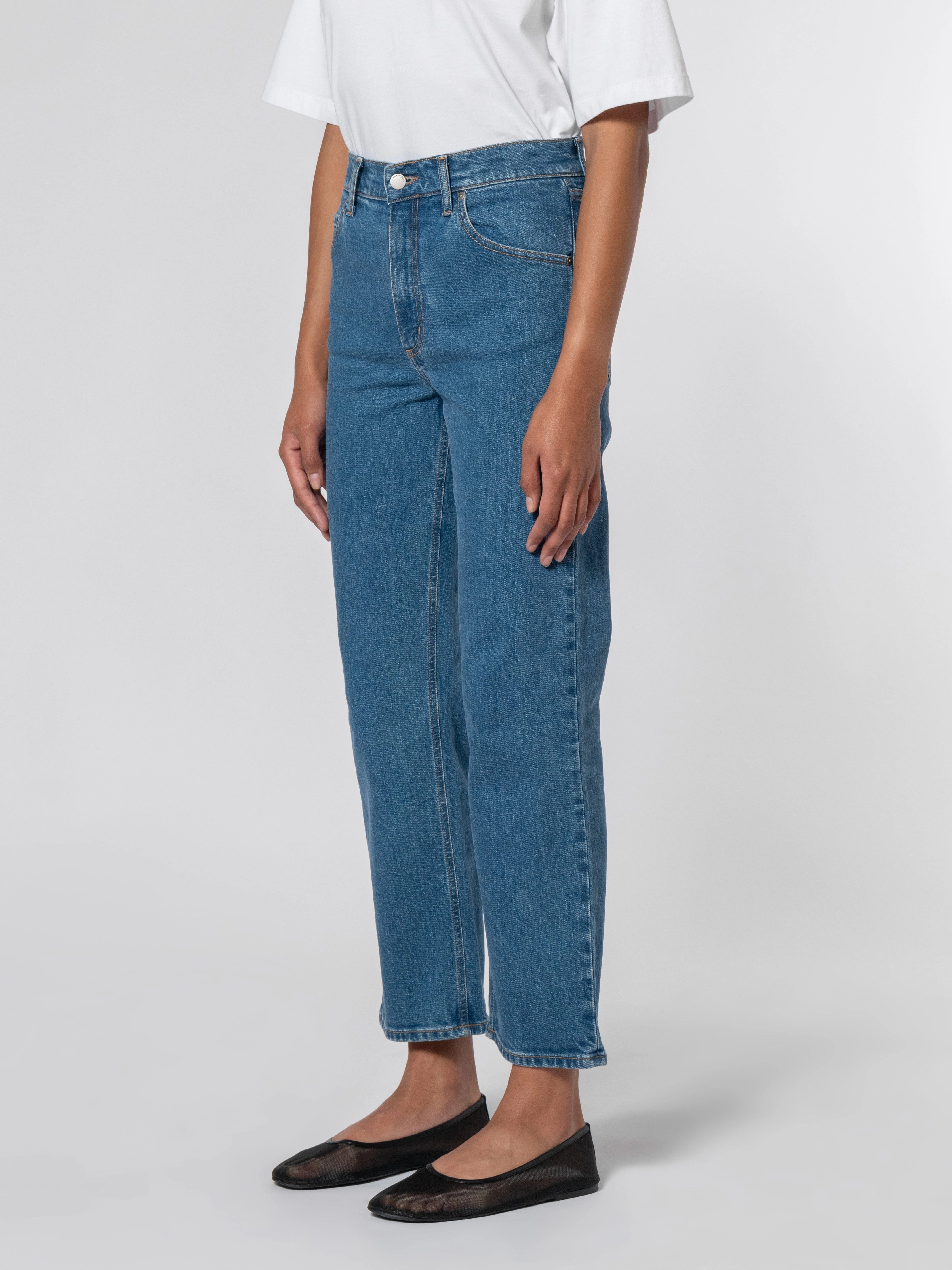 Hardy Jean Stretch Classic Blue Perfect Combo