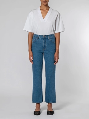 Street Fit Easy Layering Hardy Jean Stretch Classic Blue