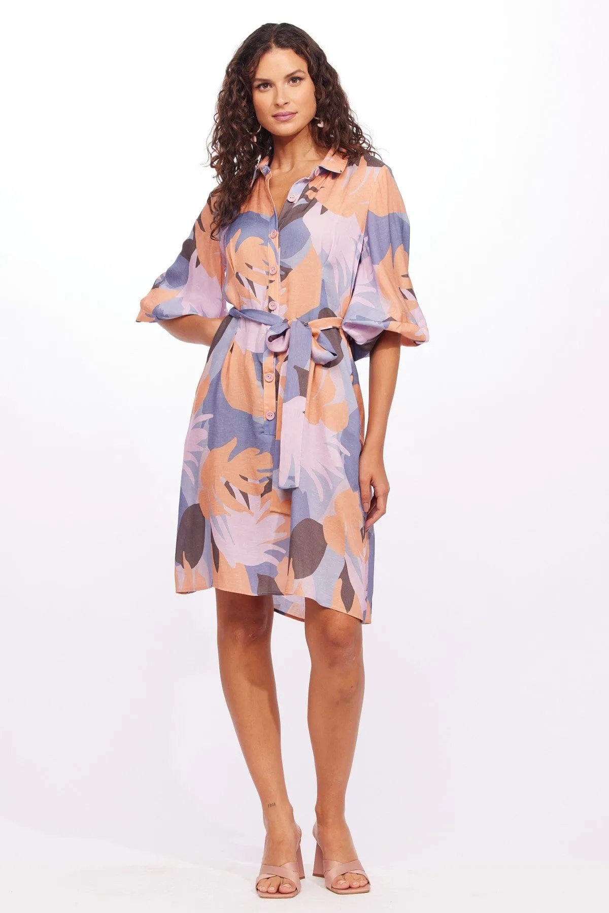 Harper Dress - Palm Trend - Setting