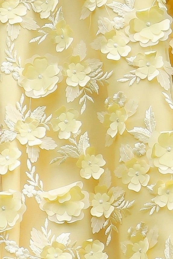 Henrietta Dress - Buttercup Petal Lacing Detail