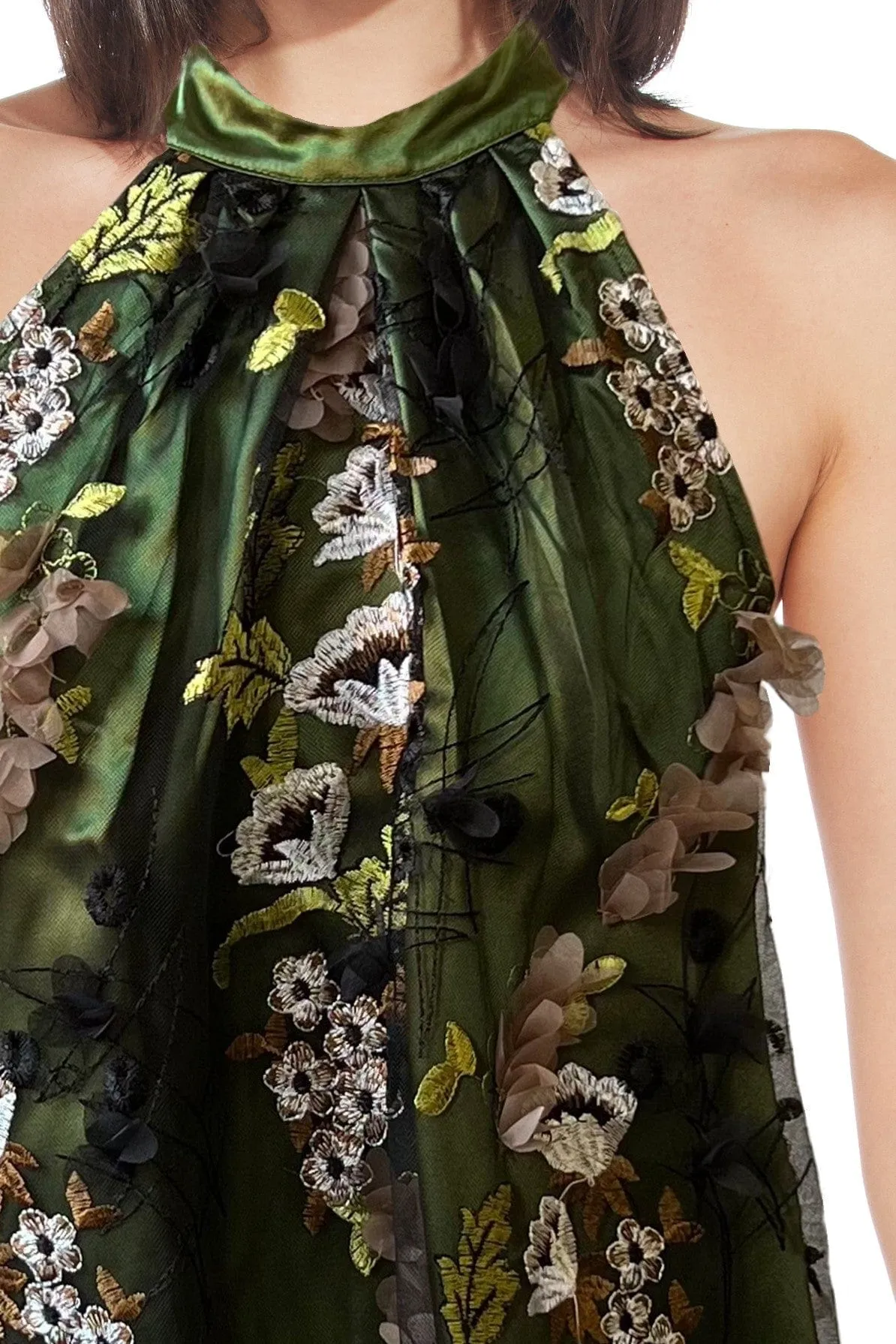 Henriette Dress - Emerald Meadow Casual chic