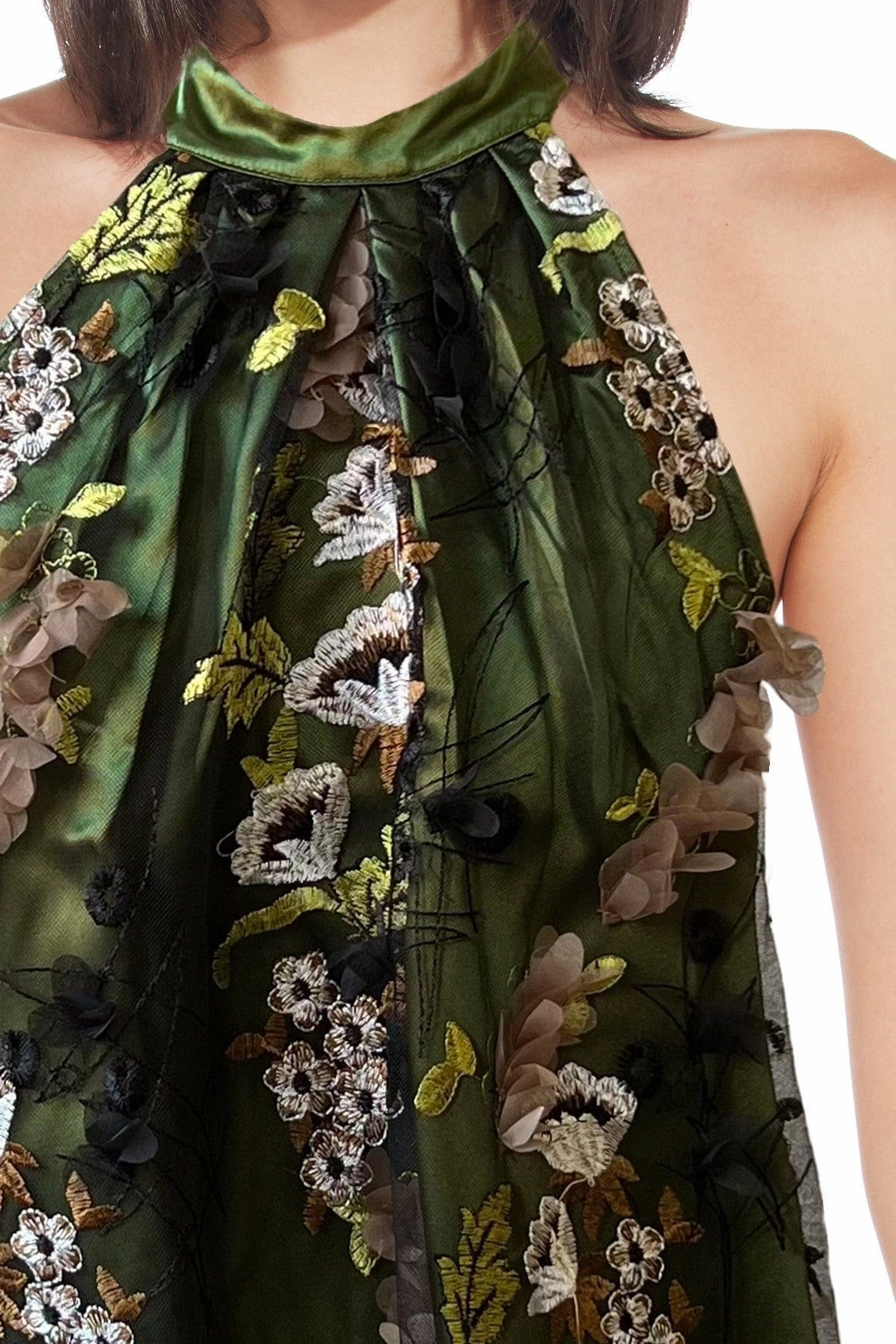 Henriette Dress - Emerald Meadow Casual chic