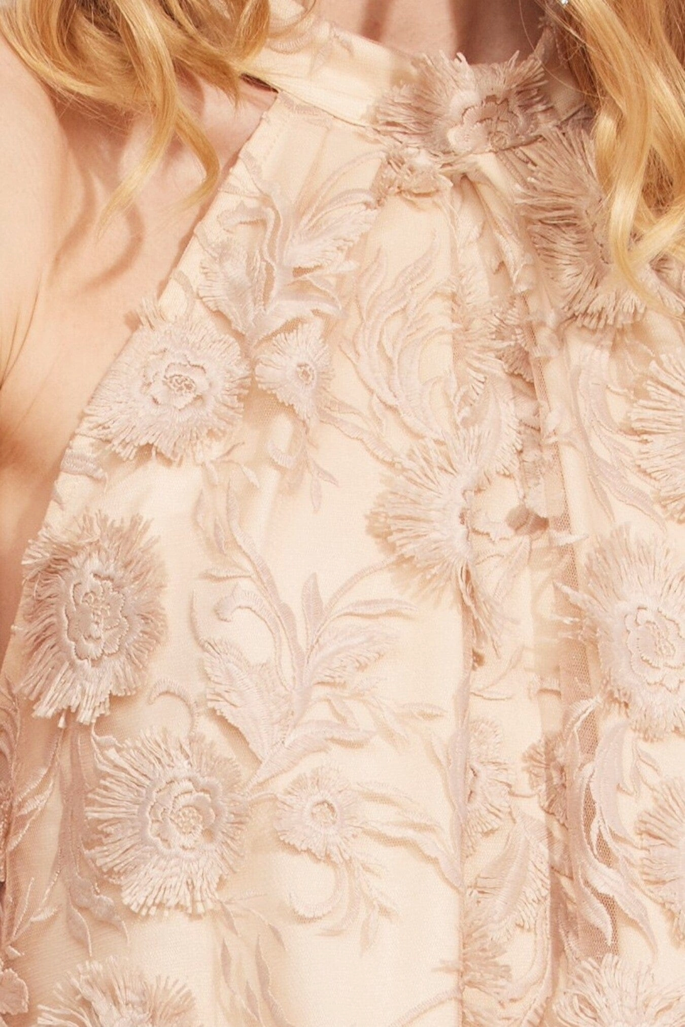 Henriette Halter Swing Mini Dress-Bloomsfield Glow Urban