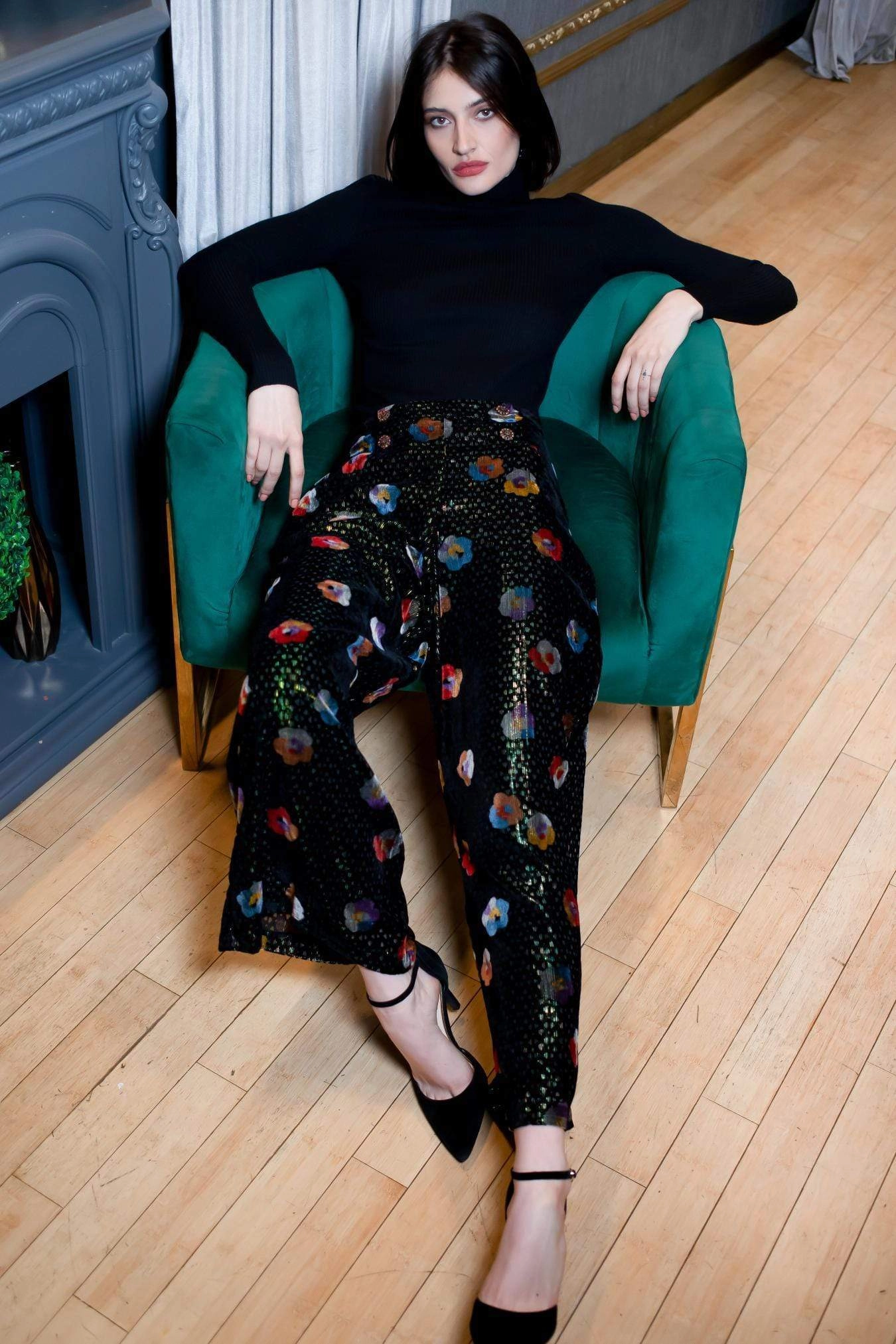 Hepburn Pant - Elektra Pansey Elegant Fit