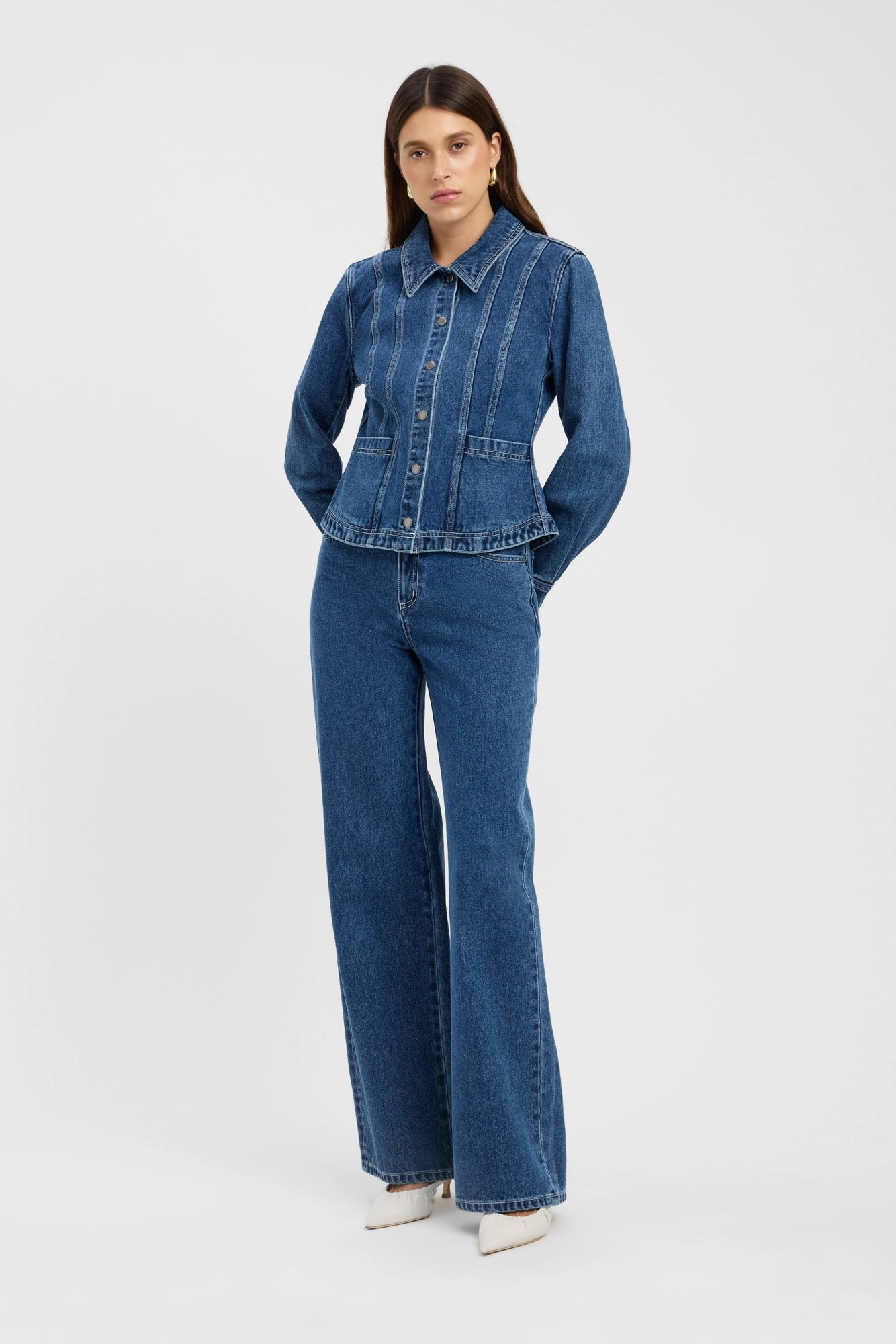 High Collar Kai Snap Jacket