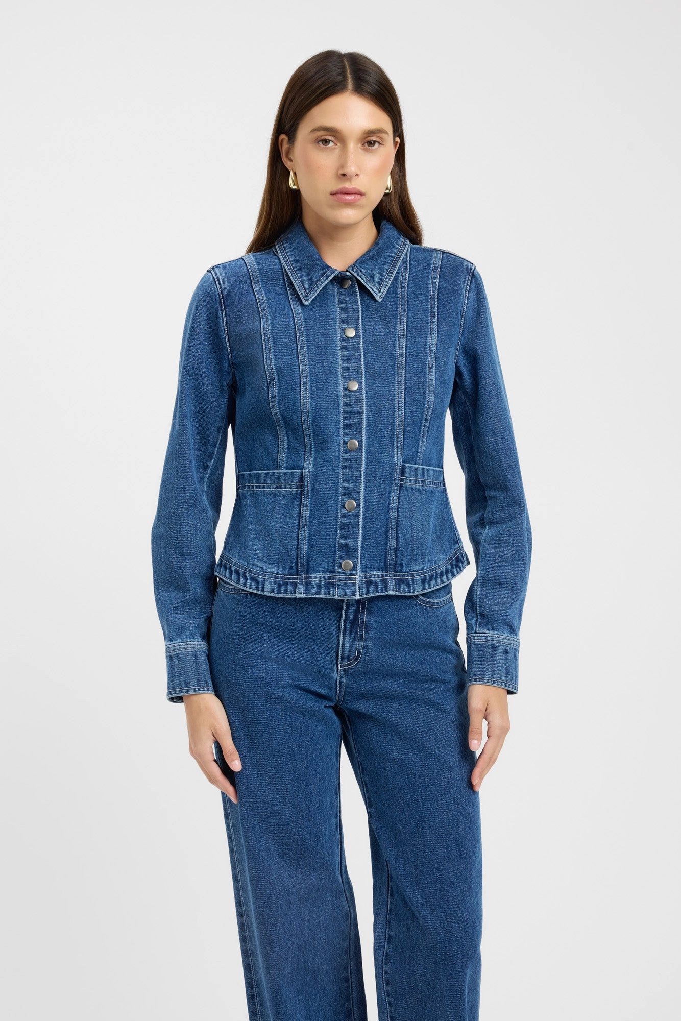 High Collar Kai Snap Jacket