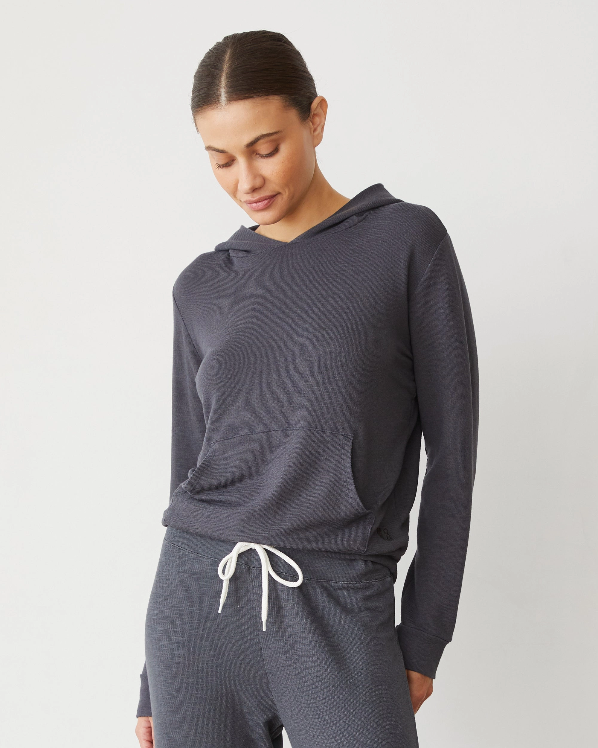 High Neck Design Supersoft Pullover Hoody