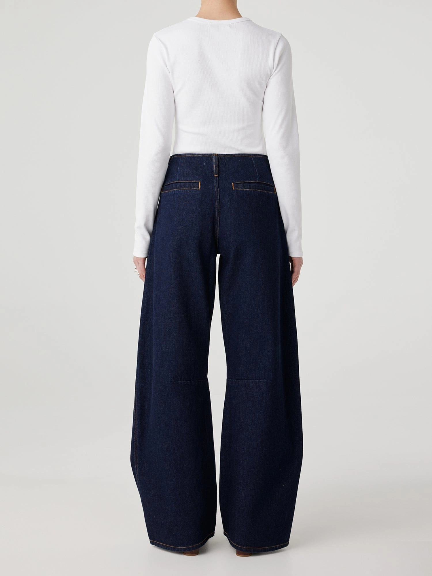 Iconic Detail Vera Tuxedo Jean Pure Blue