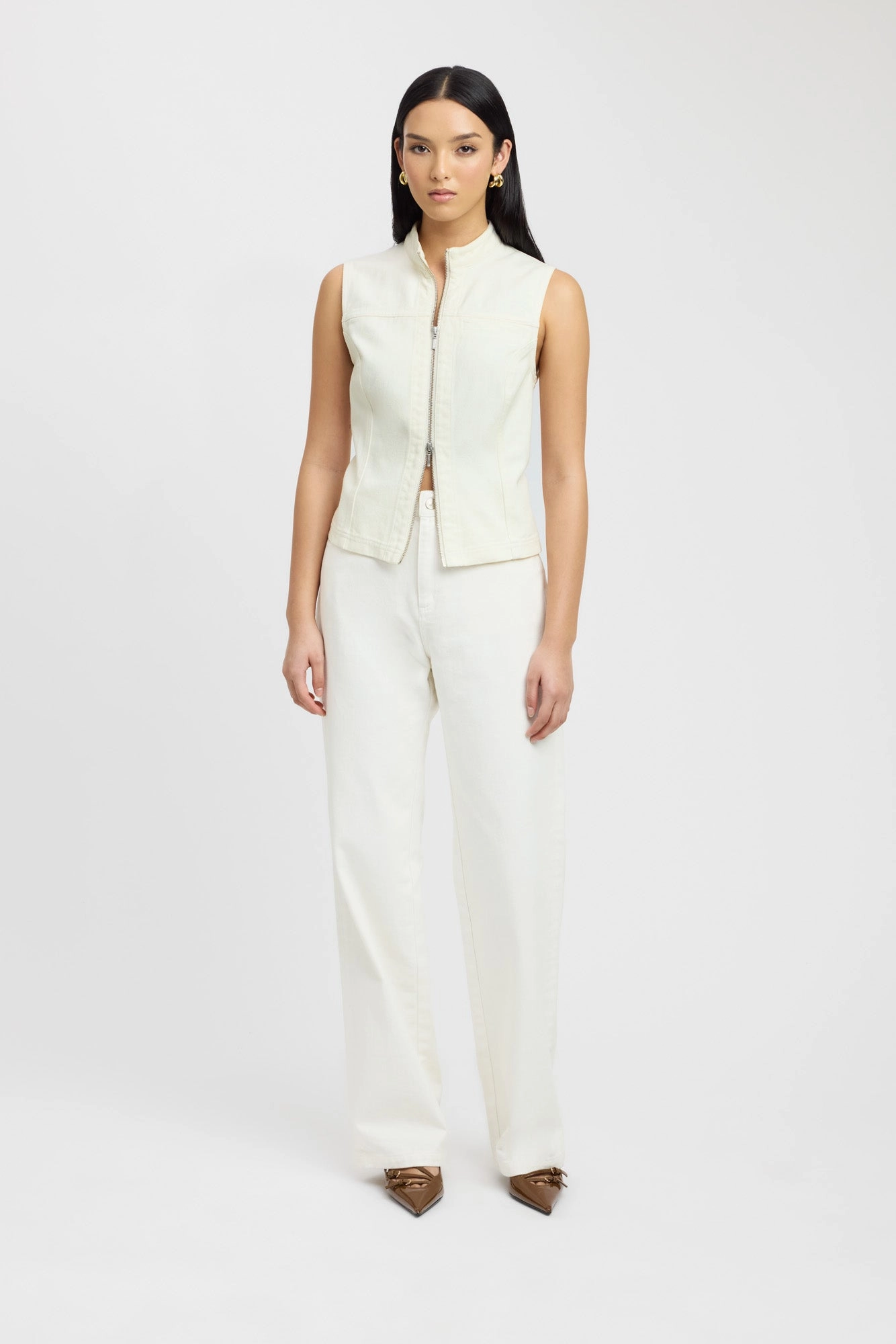 Gaia Vest Casual Spring Mood Classic Wear