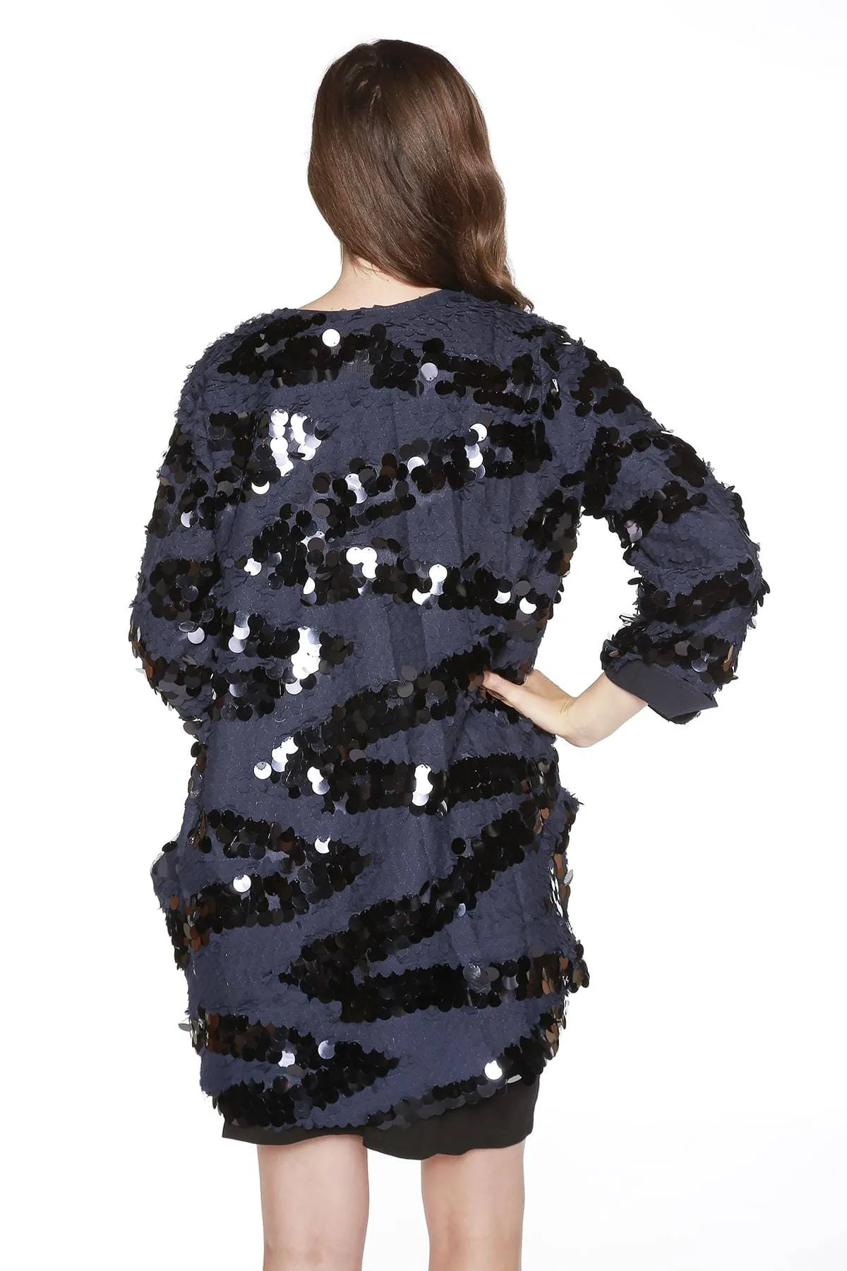 Imogen Coat - Midnight Navy Chic outerwear