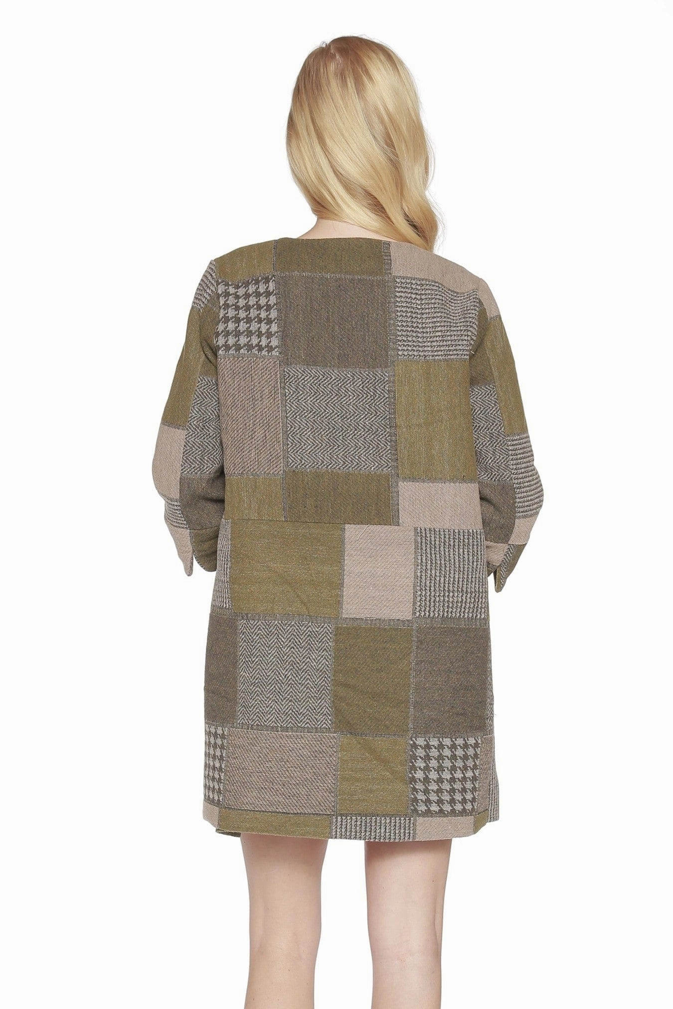Imogen Coat - Hunter Tweed sport mix