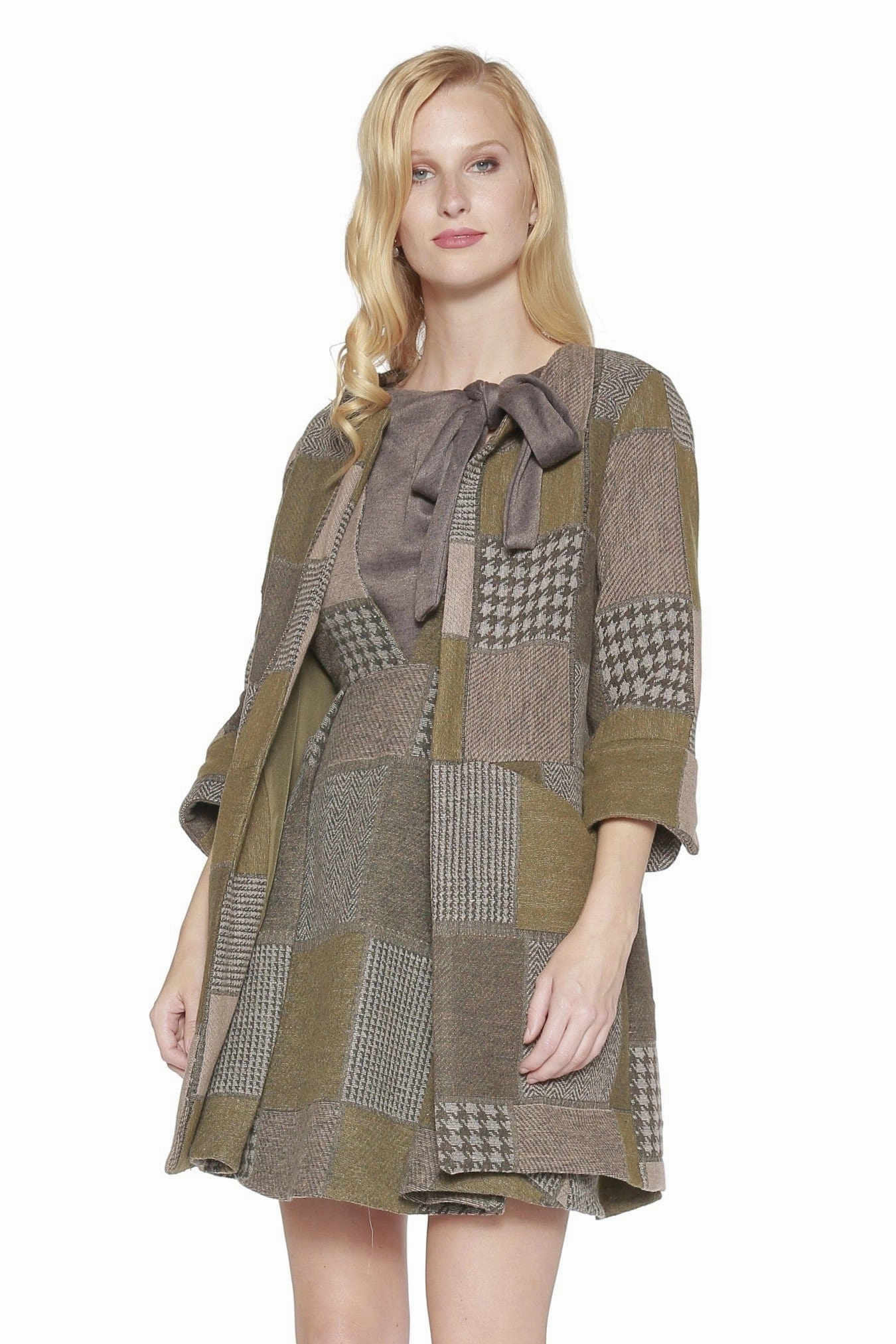 Imogen Coat - Hunter Tweed Soft Touch