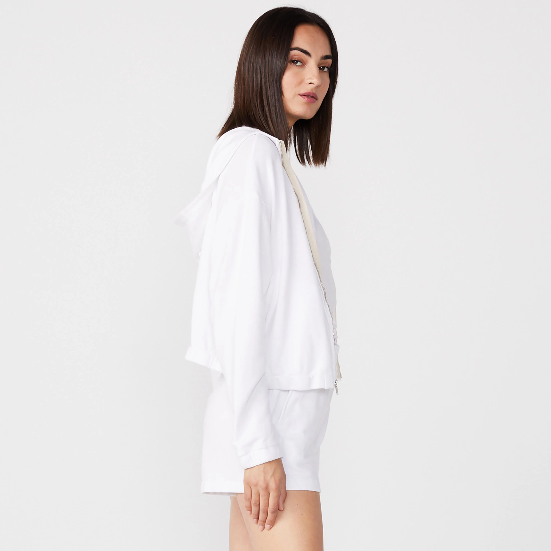 Innovative Style Sporty Zip Up Hoody