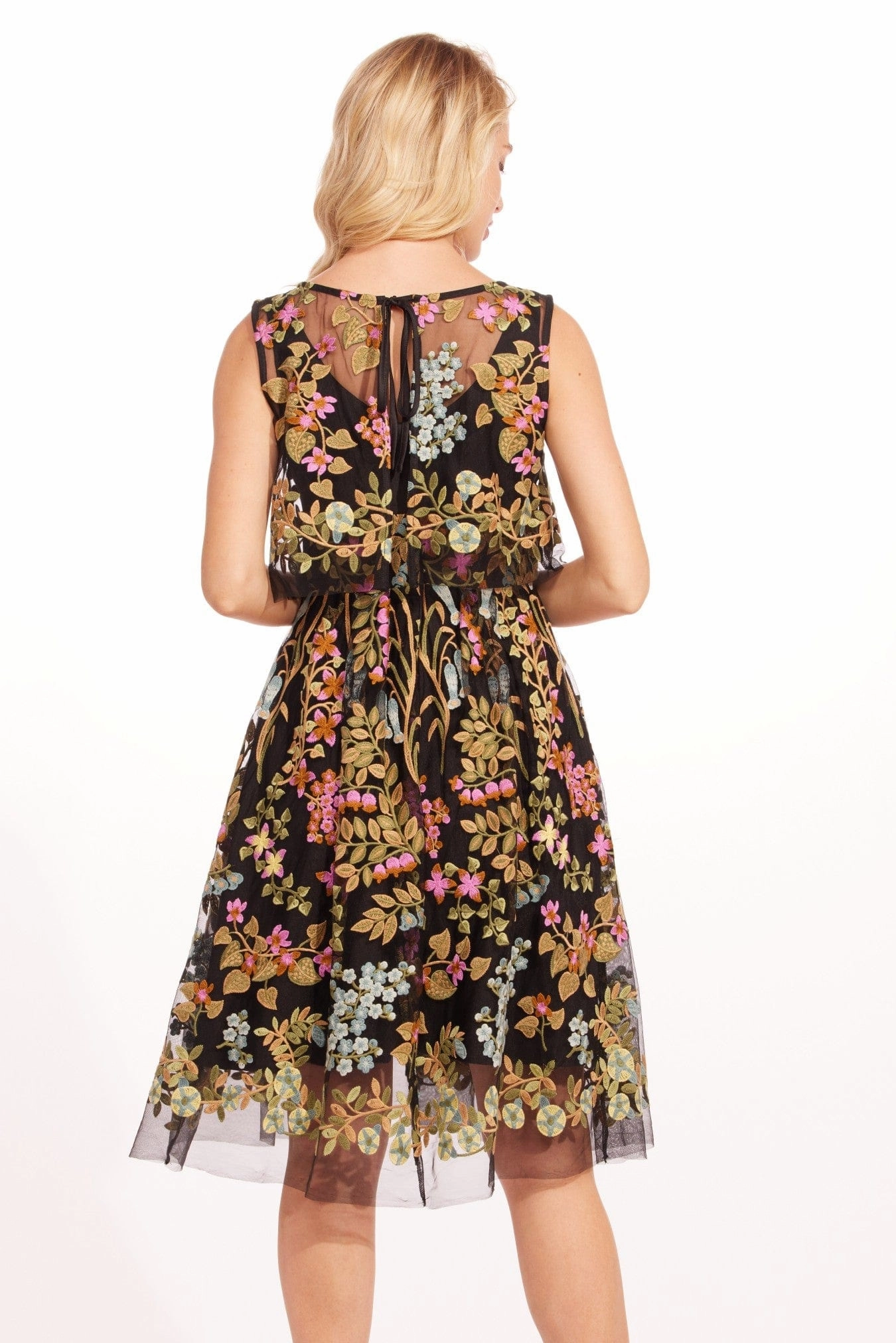 Inverted Pleat Baba Dress - Perfect Bloom