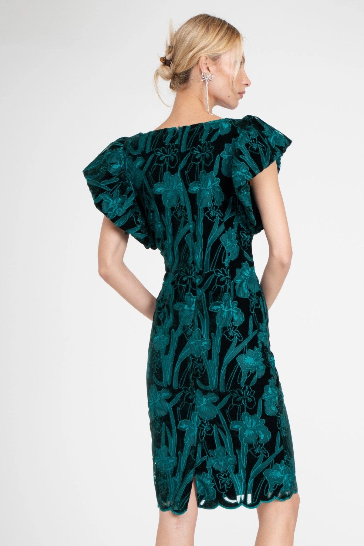 Jasmina Dress  Teal Petal Machine wash