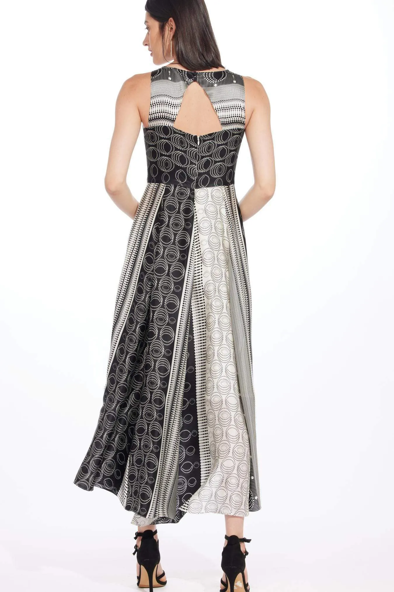 Jennie Dress - Bogata Dot Stretch Comfort