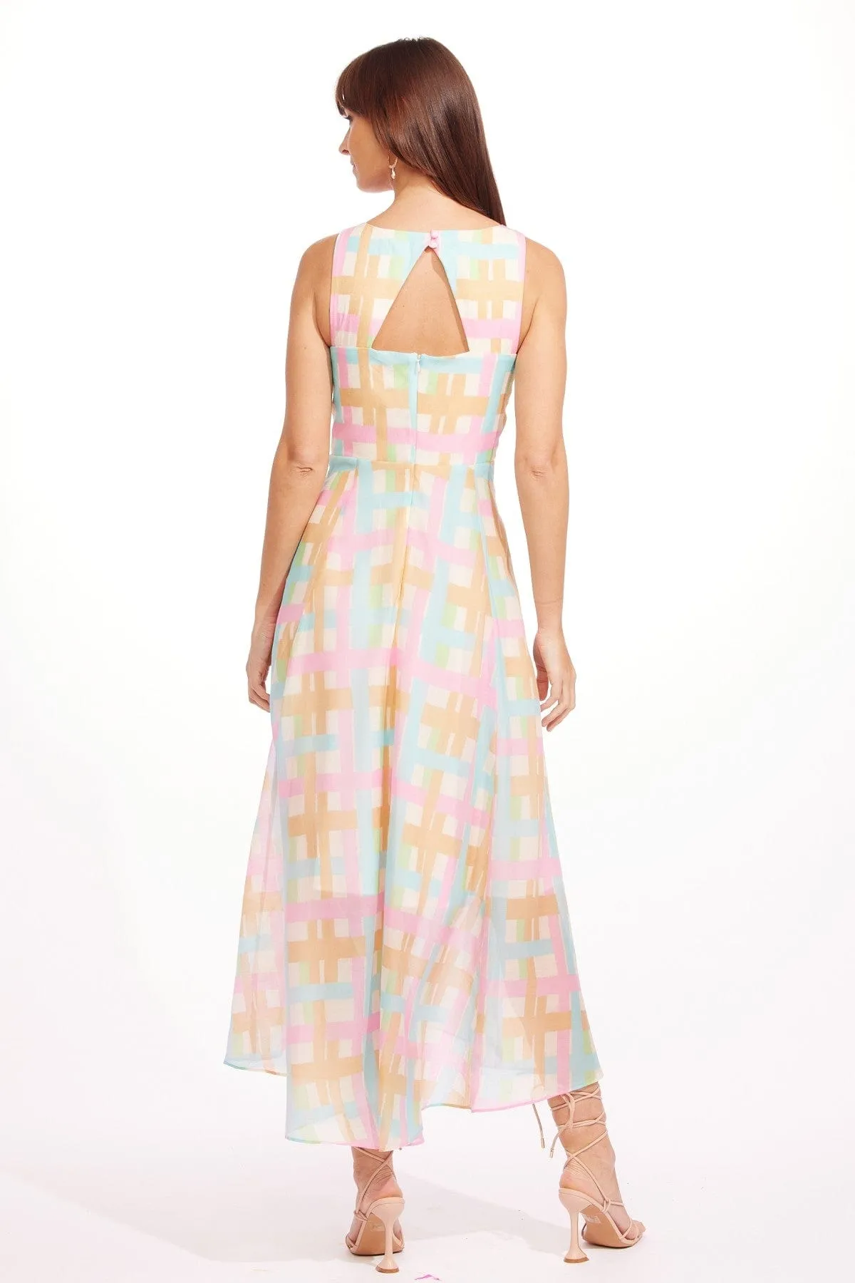 Jennie Dress - Honey Love Plaid High fashion pieces