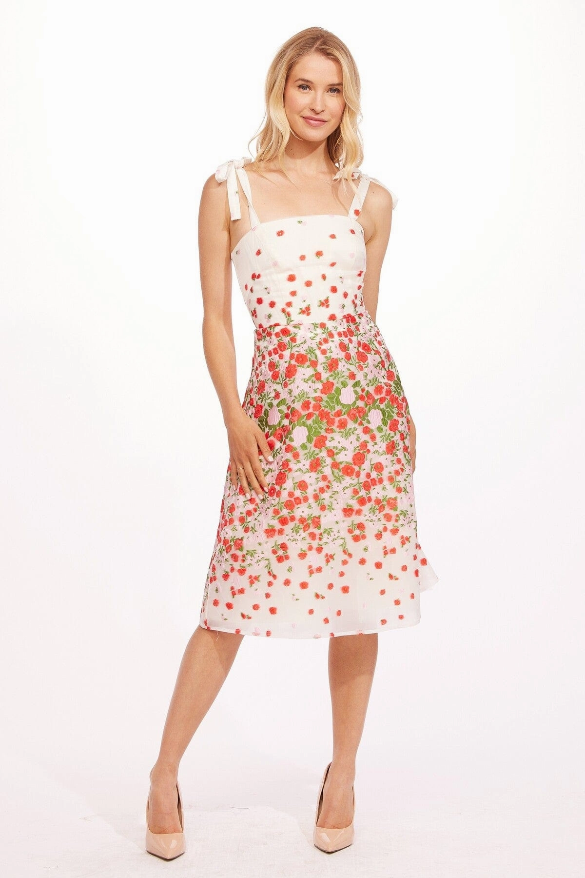 Jessamine Dress - Petal Field Hooded style