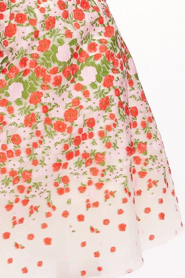 Jessamine Dress - Petal Field Hooded style