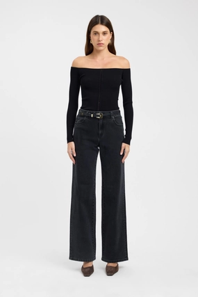 Kai Straight Leg Jean Weekend Warrior Luxury Athlete Fit