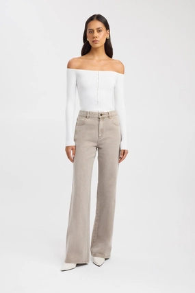 Kai Straight Leg Jean Spring Mood Trendy Day Out Style