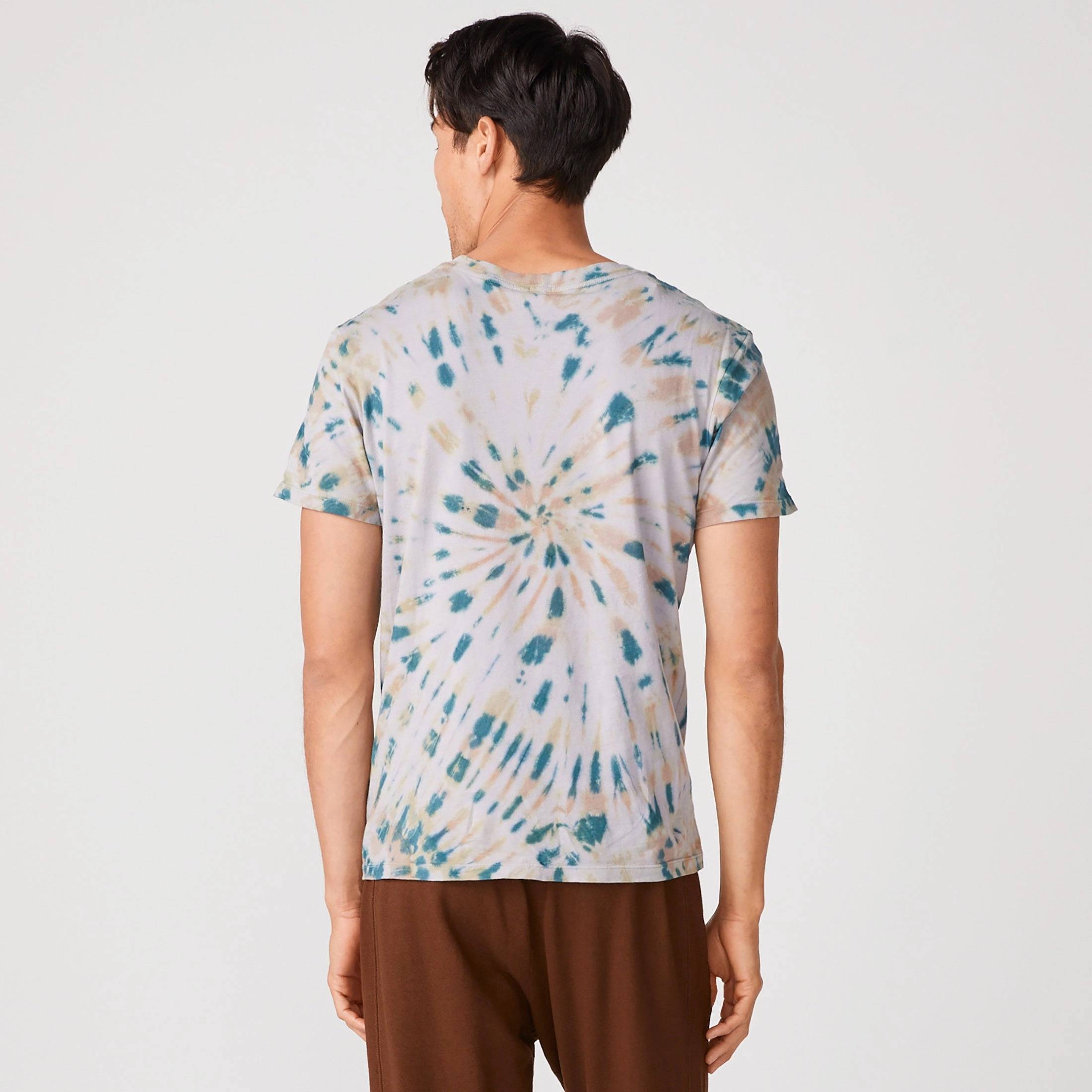 Kaleidoscope Tie Dye Relaxed Crew Sophisticated Cut