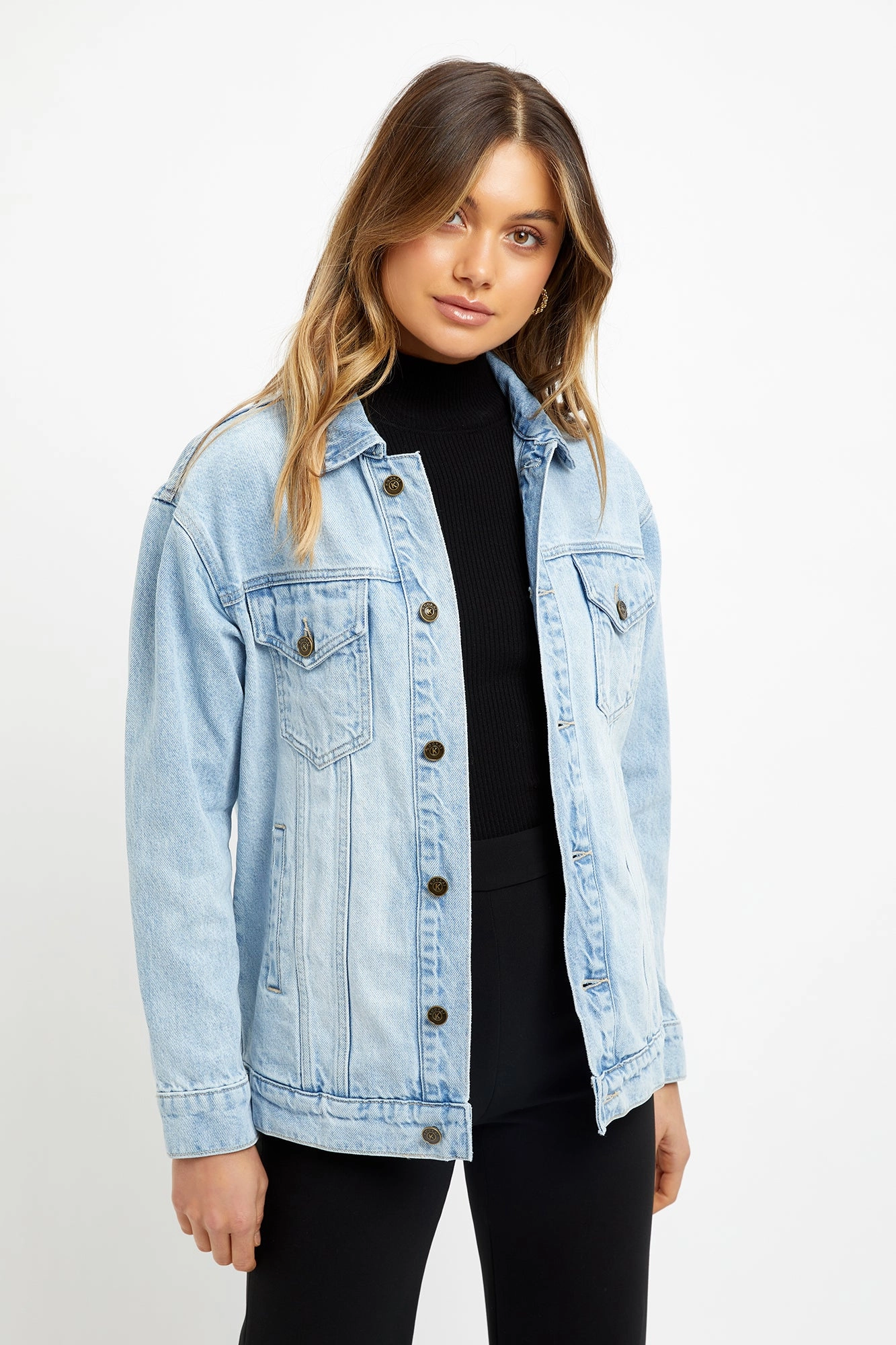Kennedy Denim Jacket Luxury Vibe