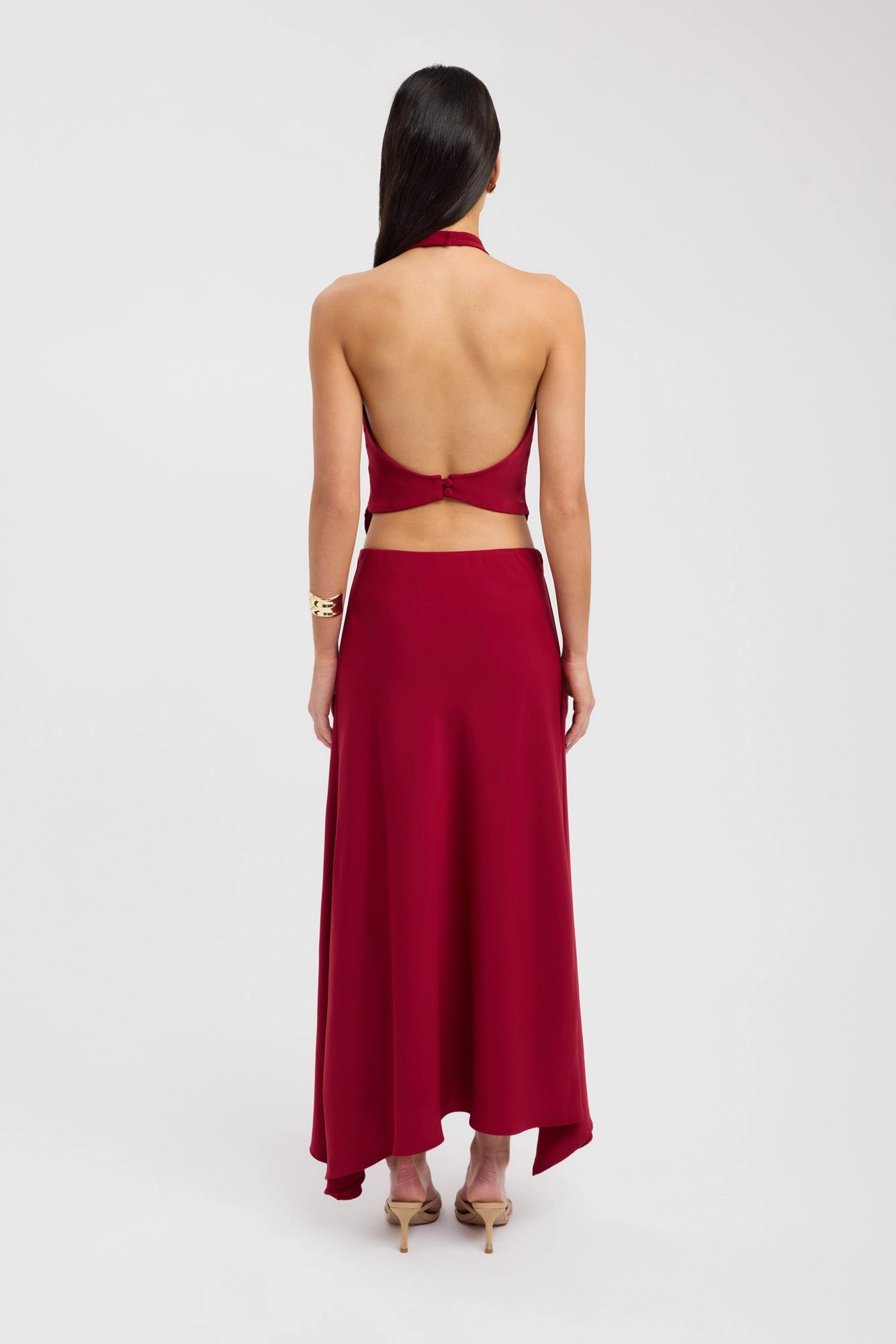 Knit texture Norway Maxi Skirt