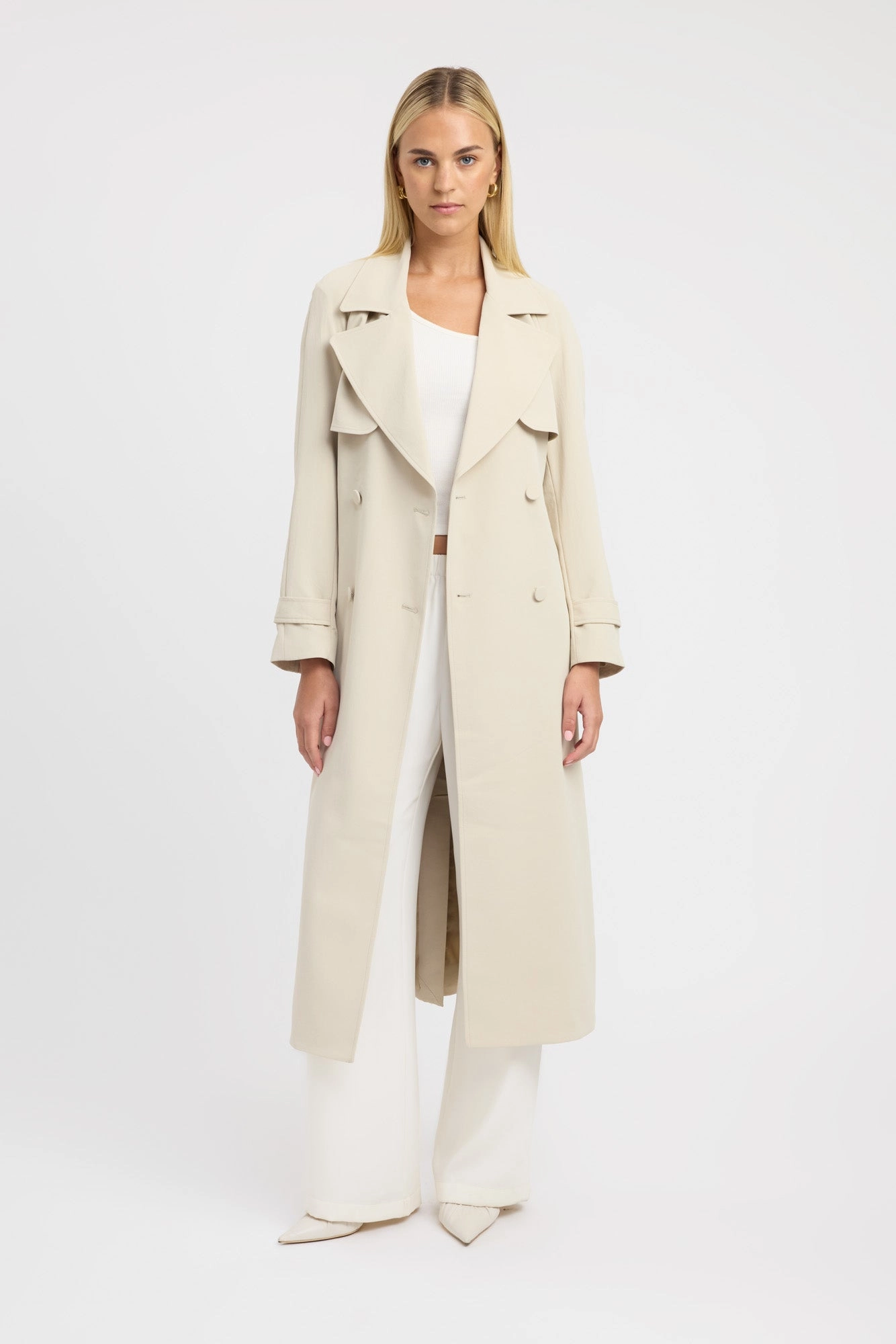 Opal Trench Cozy Layering Transitional Wear