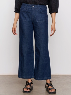 League Crop Jeans Plot Twist Fitted waist
