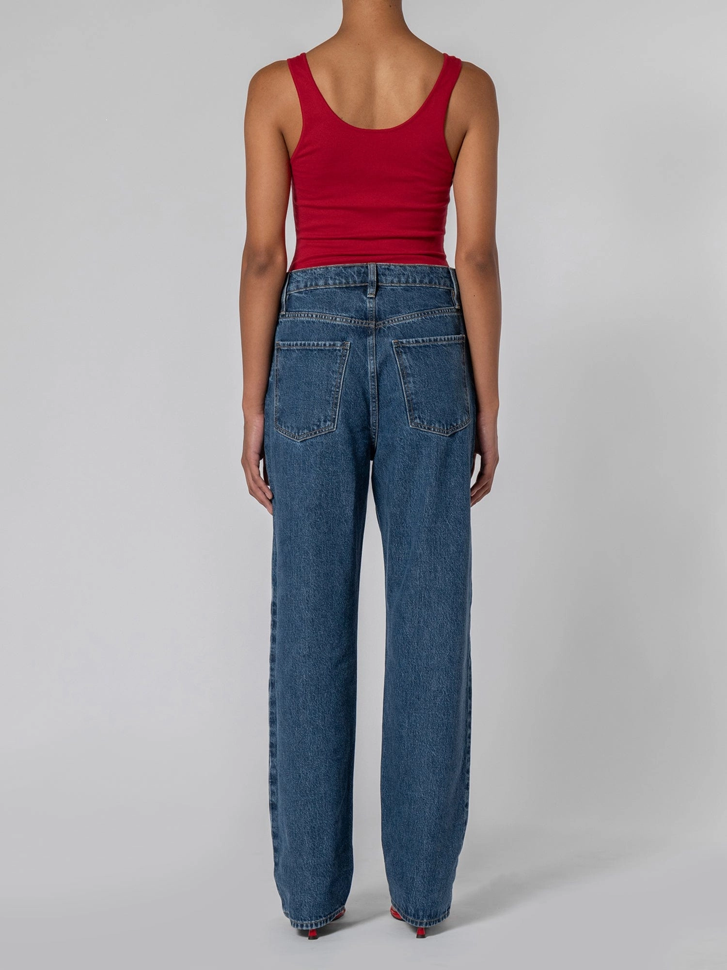 Lennox Jean Antique Stone Natural Fit