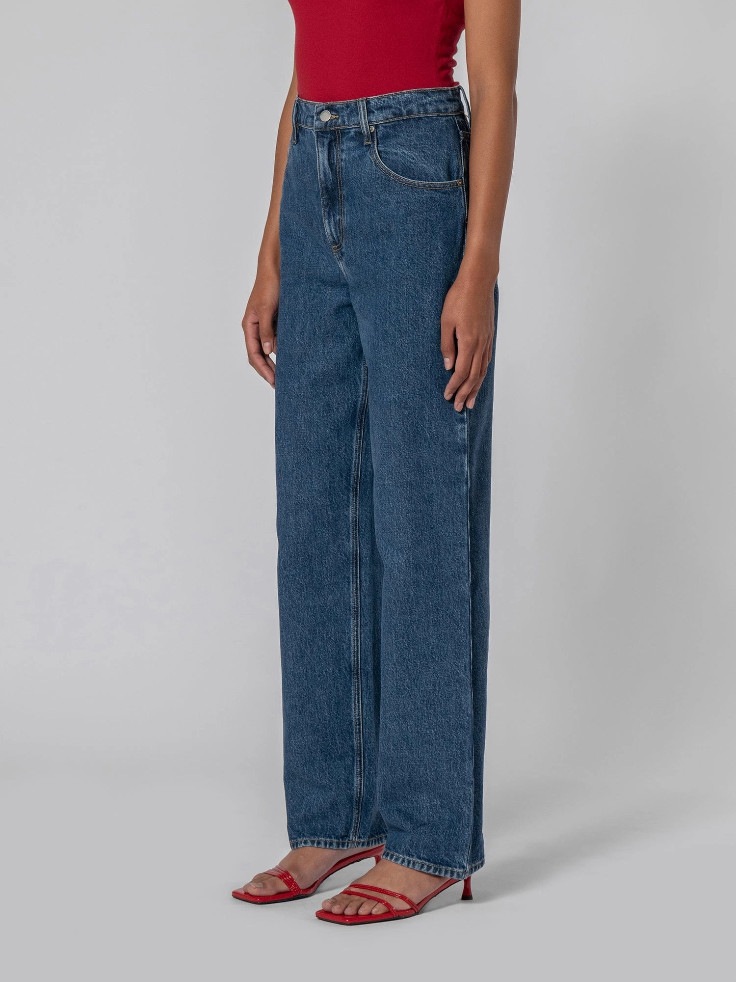 Lennox Jean Antique Stone Natural Fit