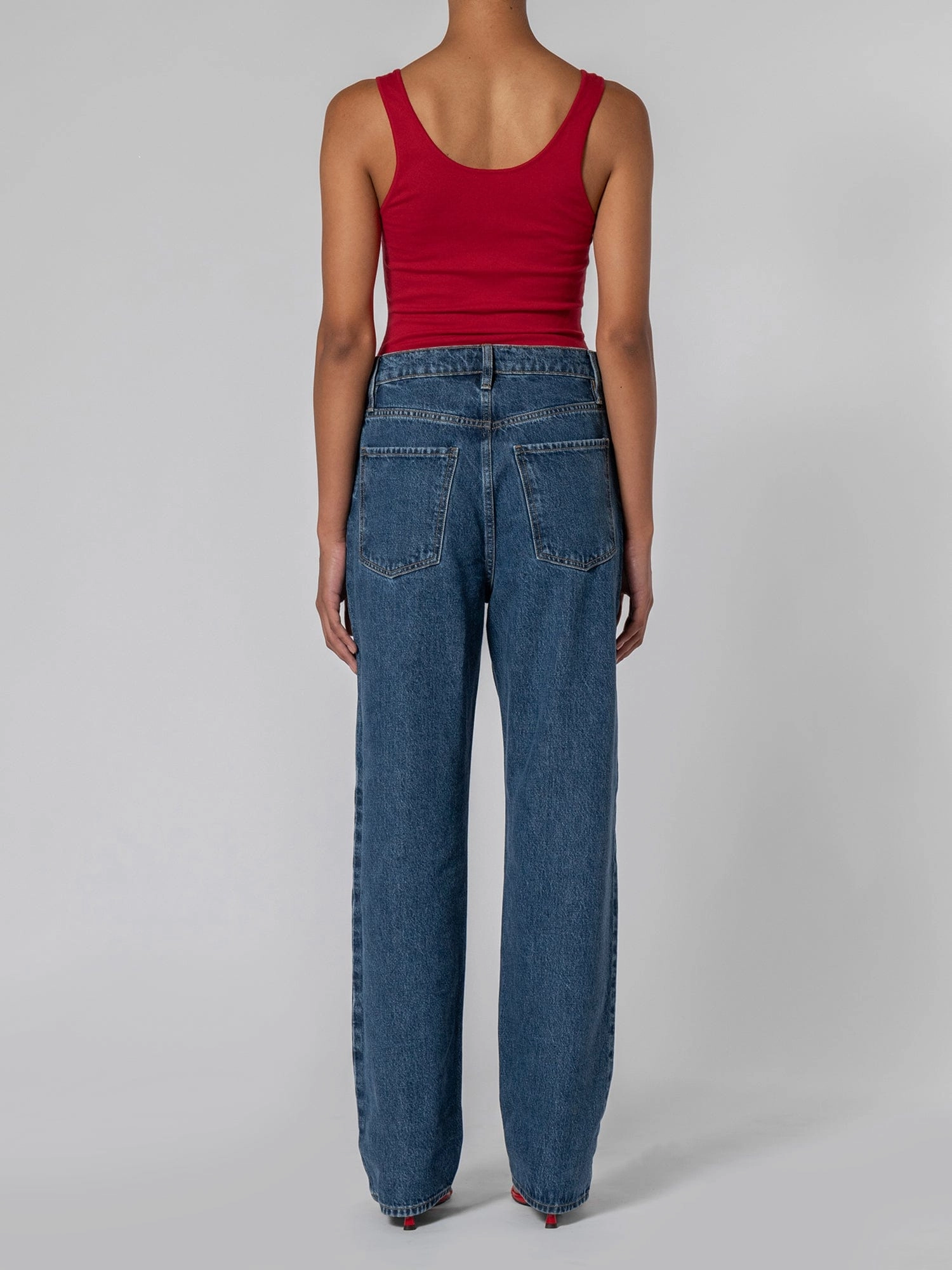 Lennox Jean Antique Stone Natural Fit