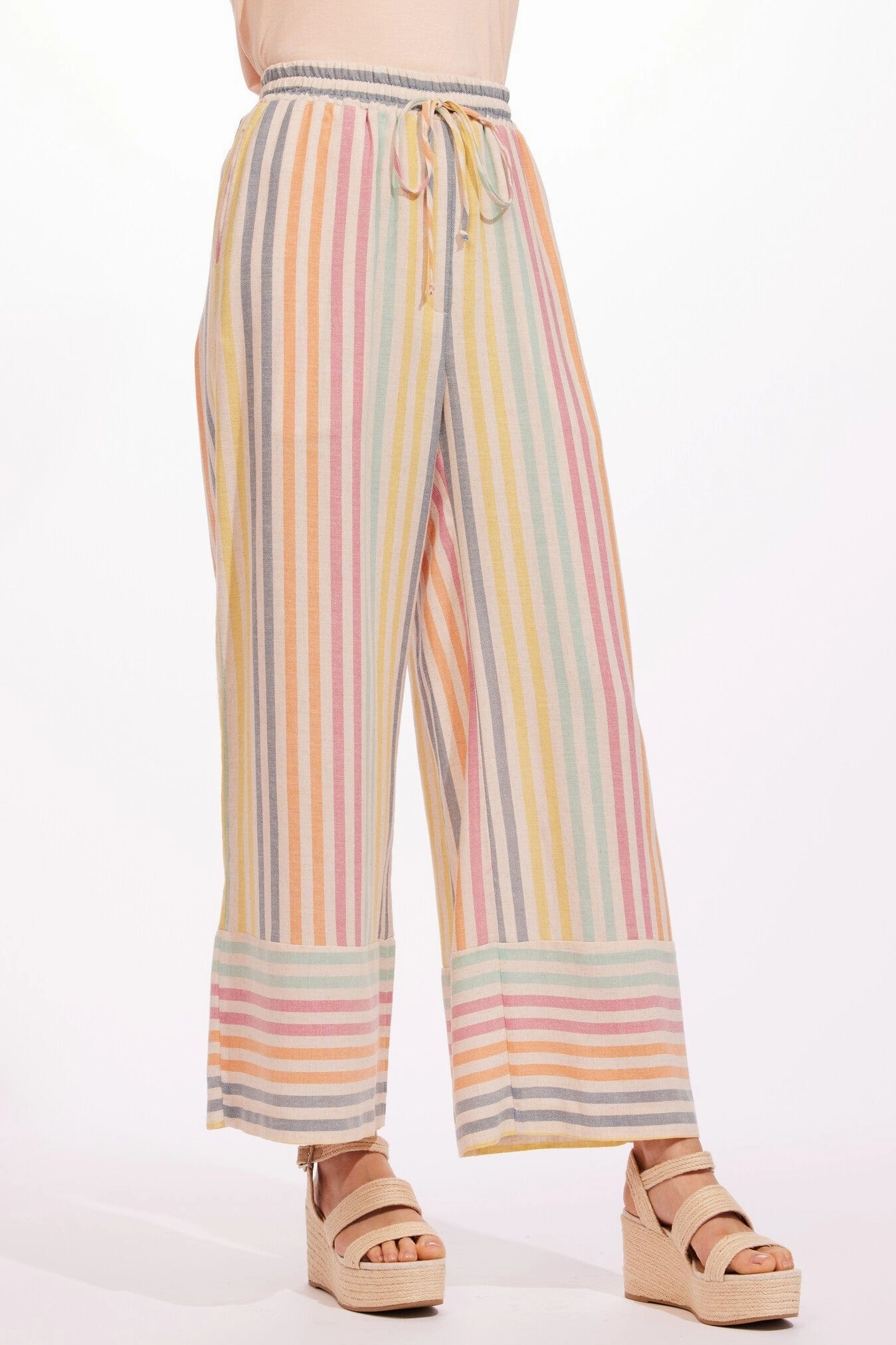 Leopold Pant - Malta Stripe Designer styles