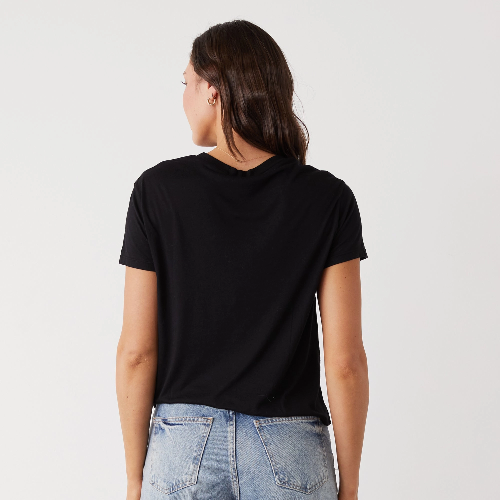 Light Fit Cotton Modal Vintage Crew