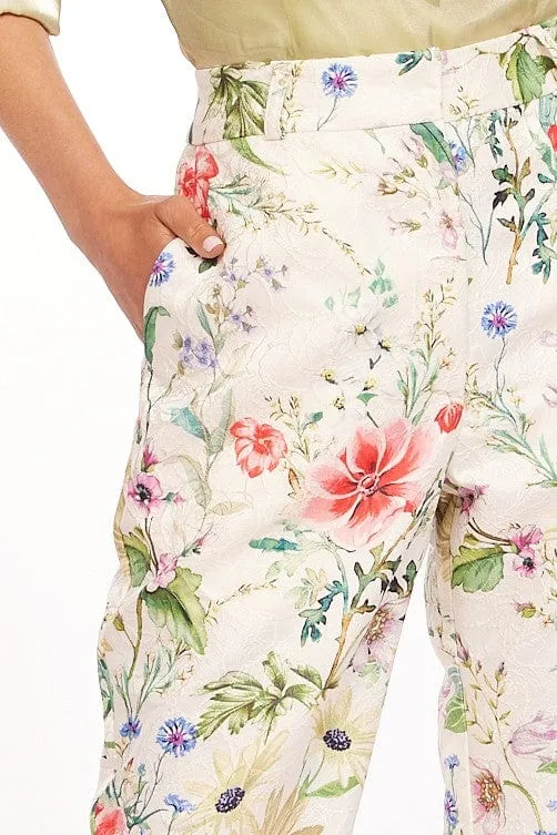 lightweight fabric Giada Pant - Pink Magnolia