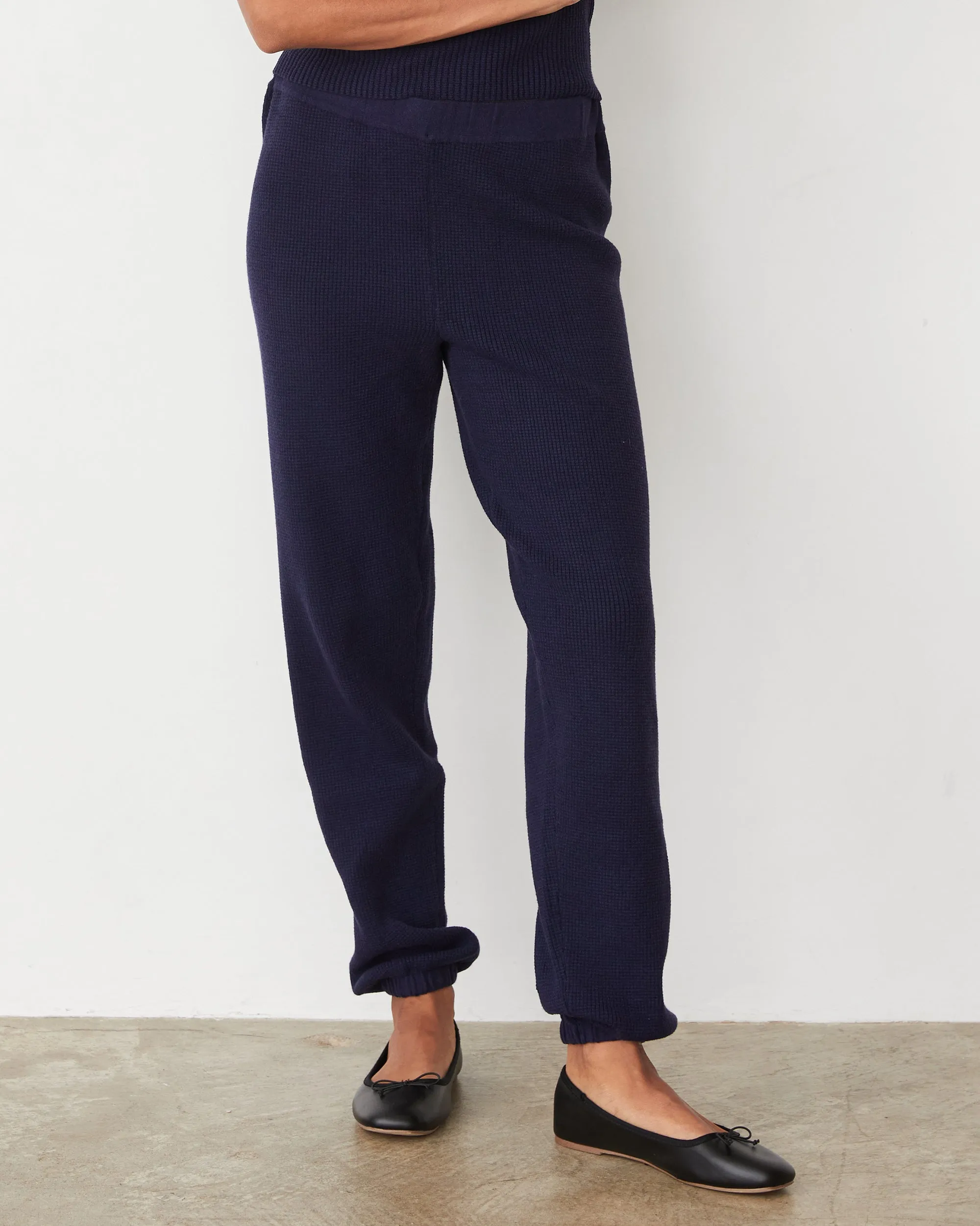 Softknit Rib Waffle Oversized Sweat Luxury Meeting