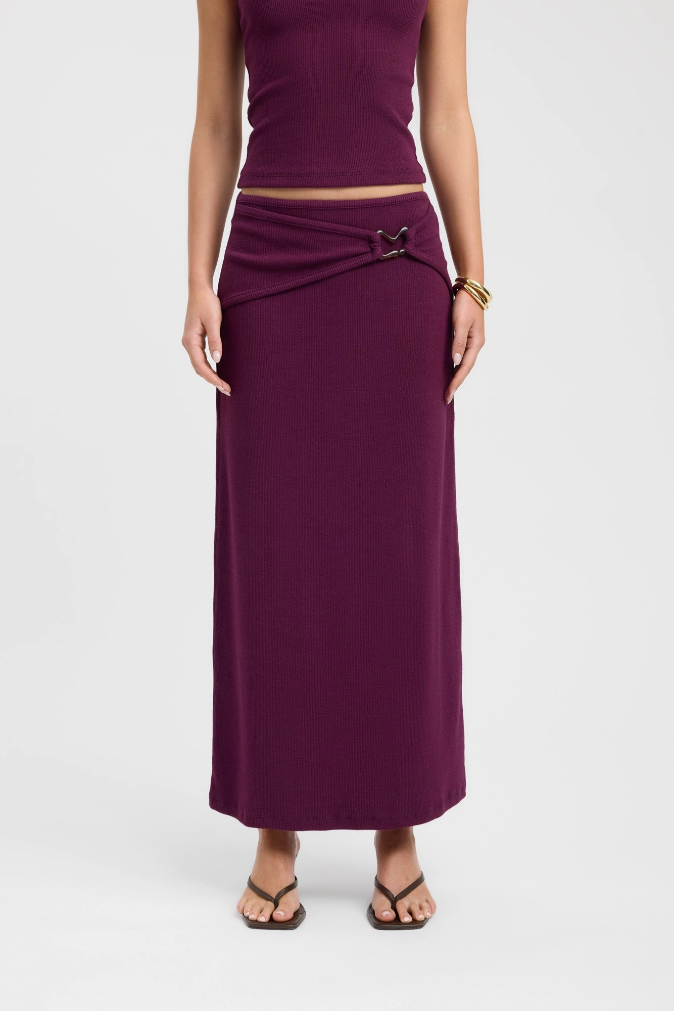 Lightweight Comfort Casper Maxi Skirt