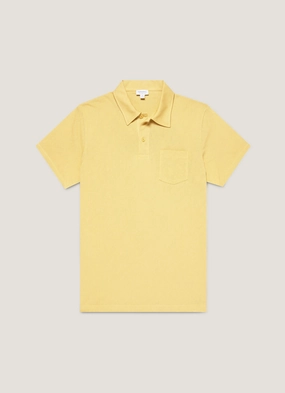 Smart Style Look Men's Riviera Polo Shirt in Dusty Yellow