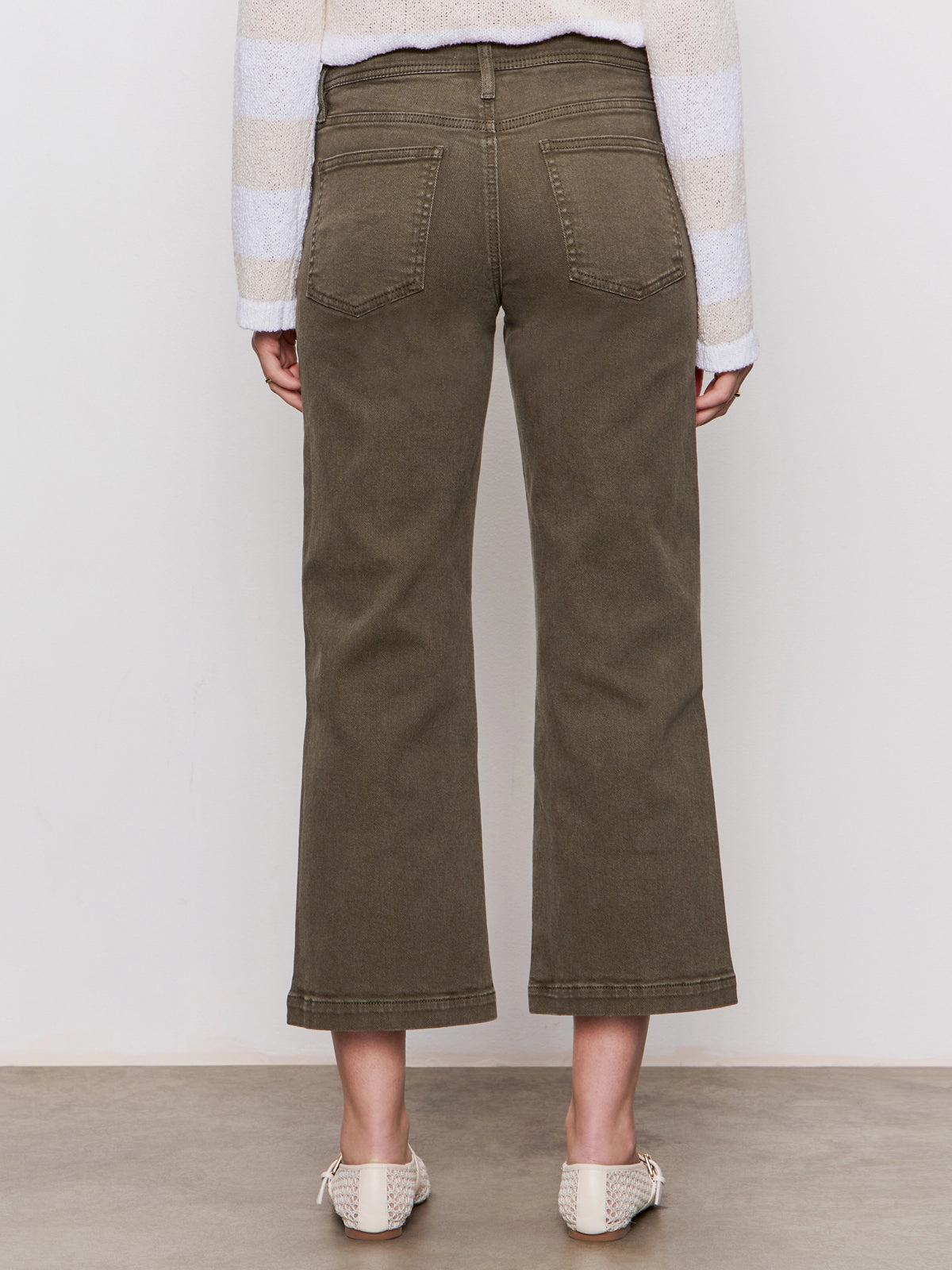 Limited League Crop Jeans Fatigue