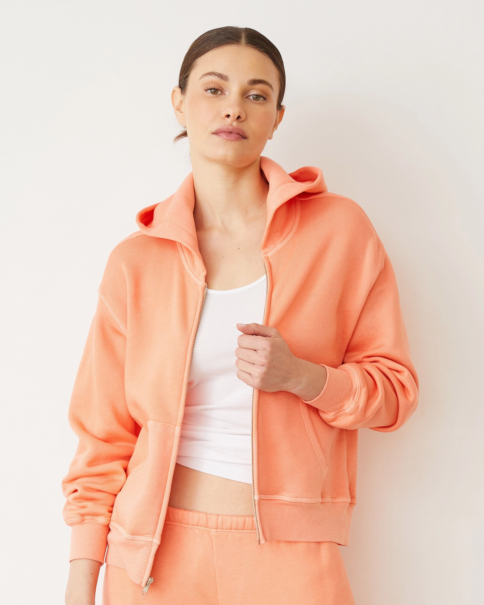 limited run Teddy Fleece Relaxed Zip Up Hoody